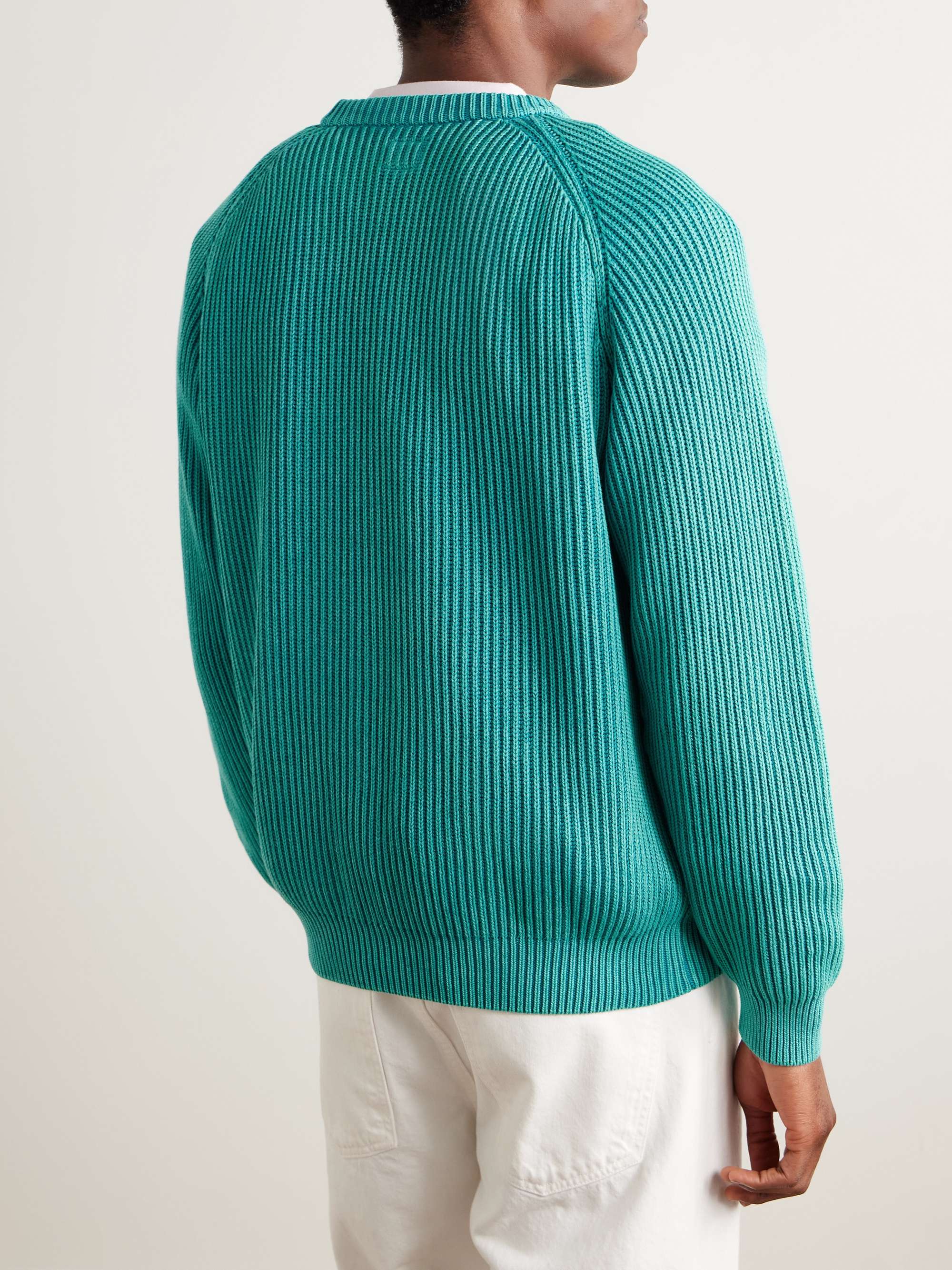 Summer Shaker Ribbed Organic Cotton Sweater view