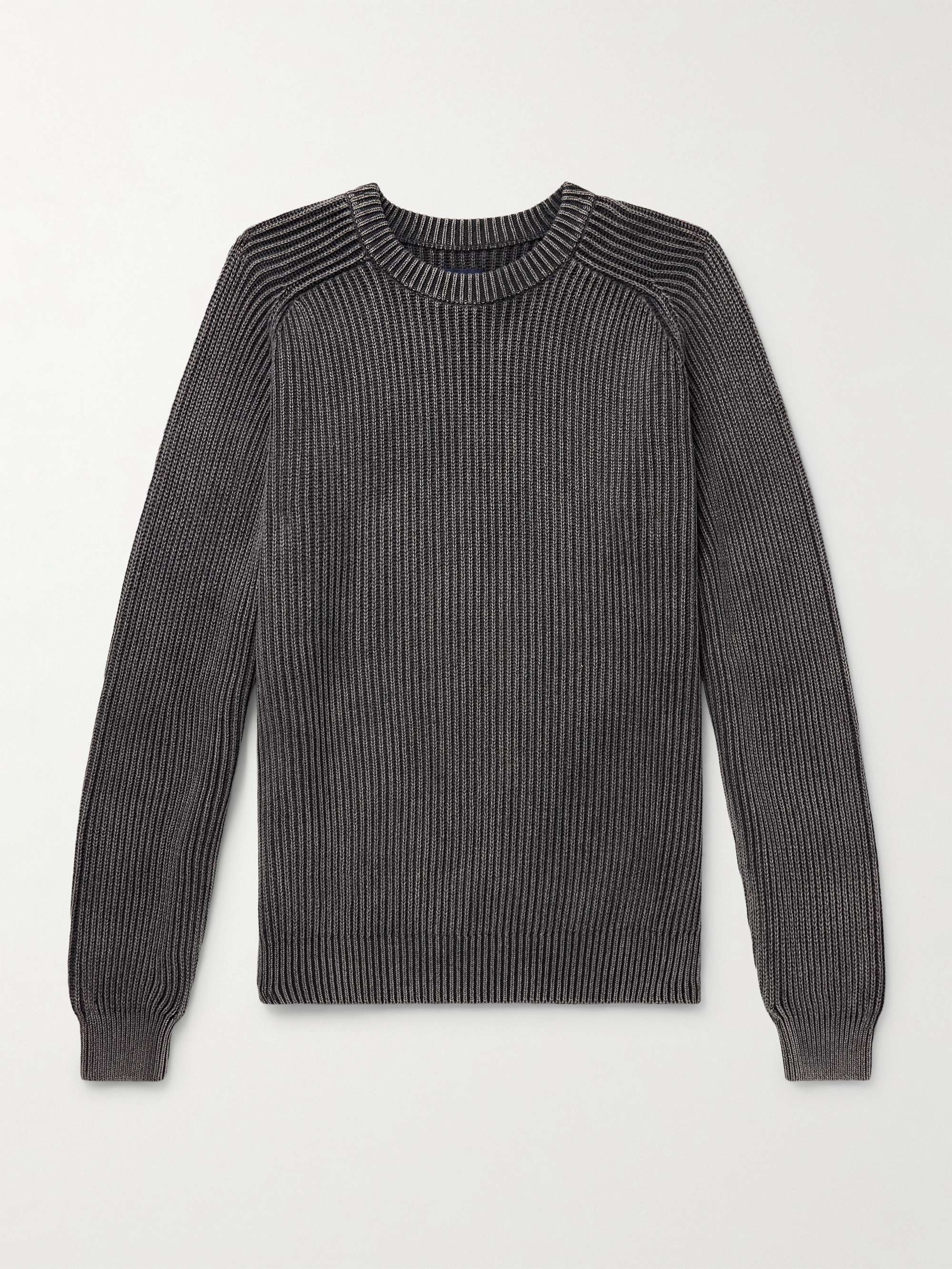 Summer Shaker Ribbed Cotton Sweater view