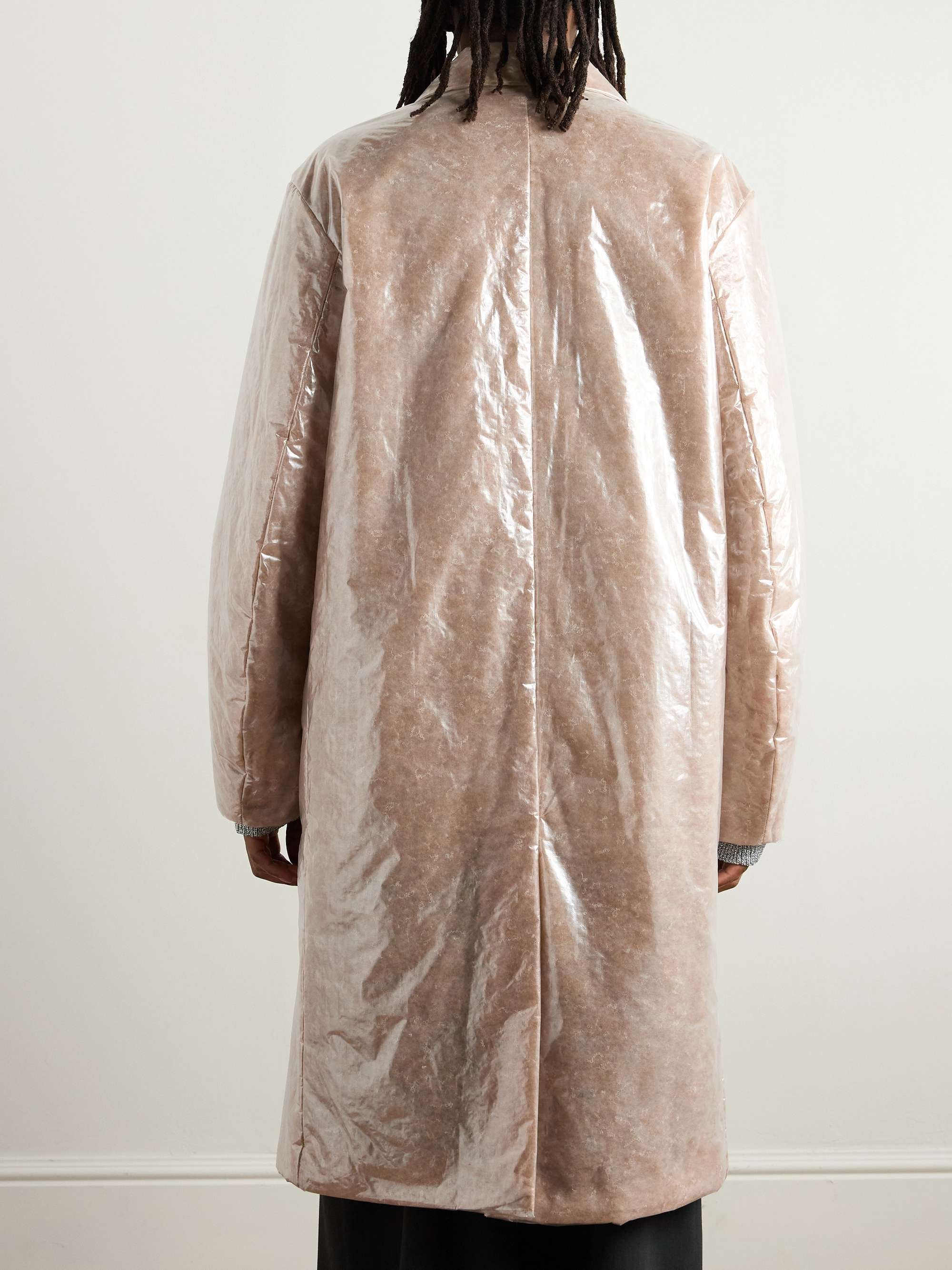 Padded Coated-Nylon Coat view
