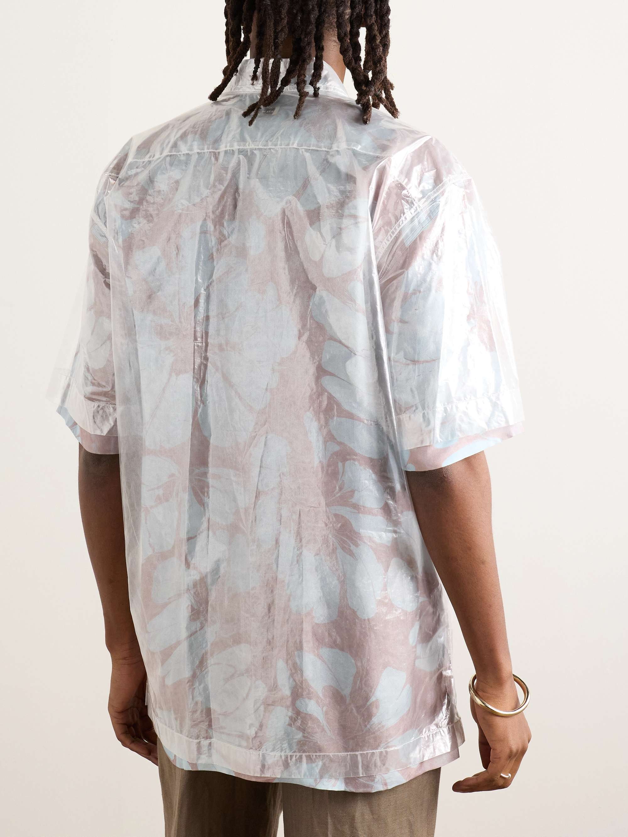 Double-Faced Crinkled-Shell Shirt view