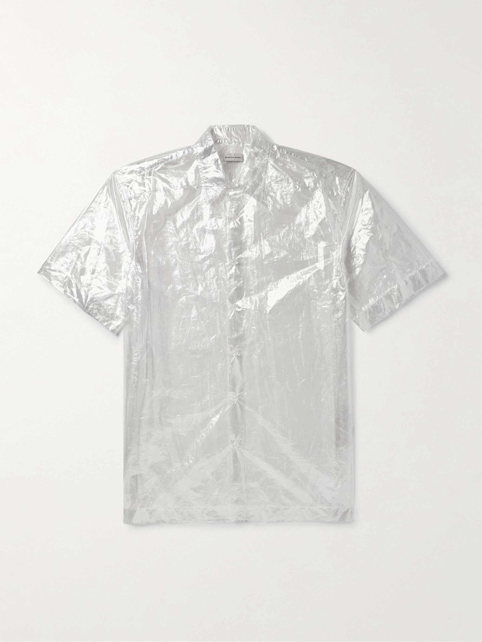 Double-Faced Crinkled-Shell Shirt view