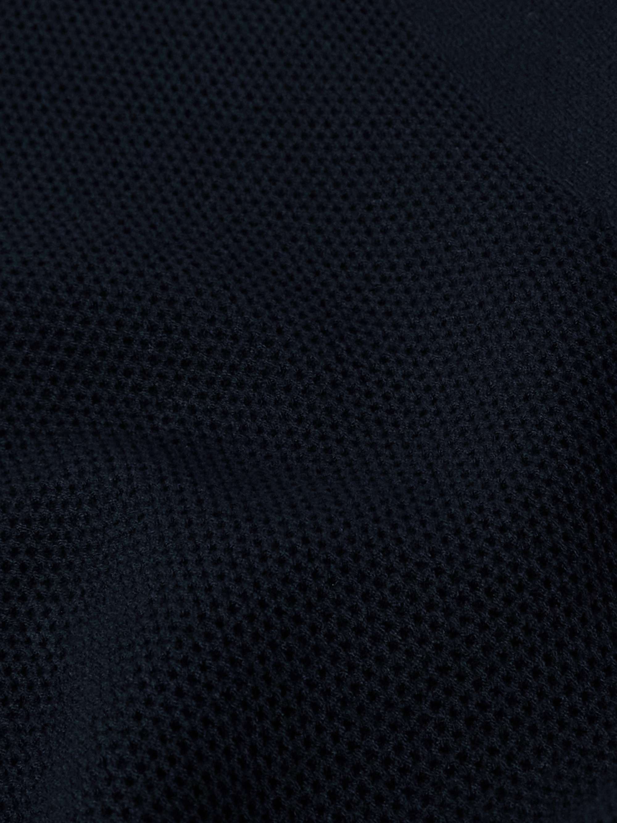 Slim-Fit Waffle-Knit Cardigan view