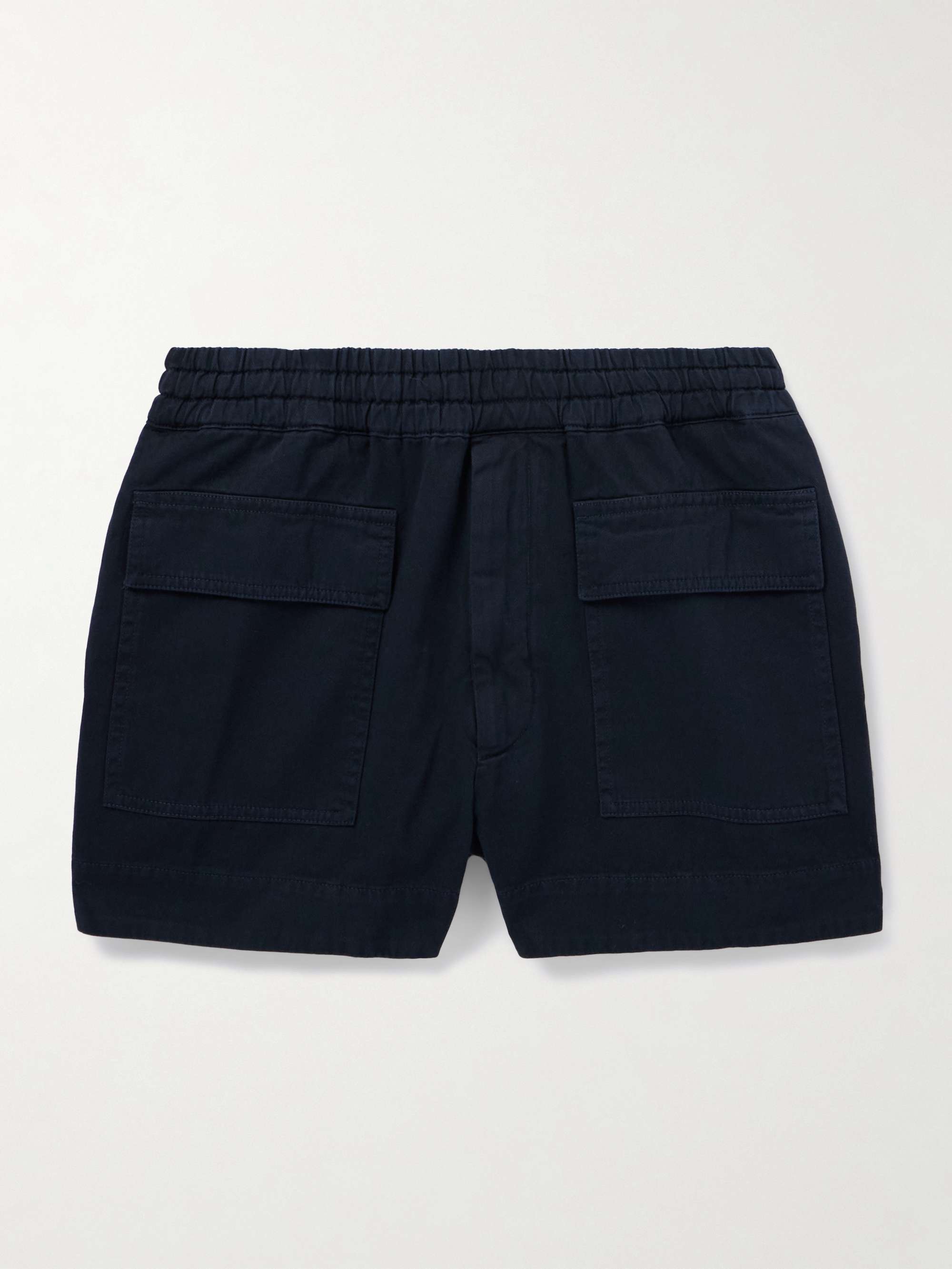 Straight-Leg Cotton-Twill Cargo Shorts view