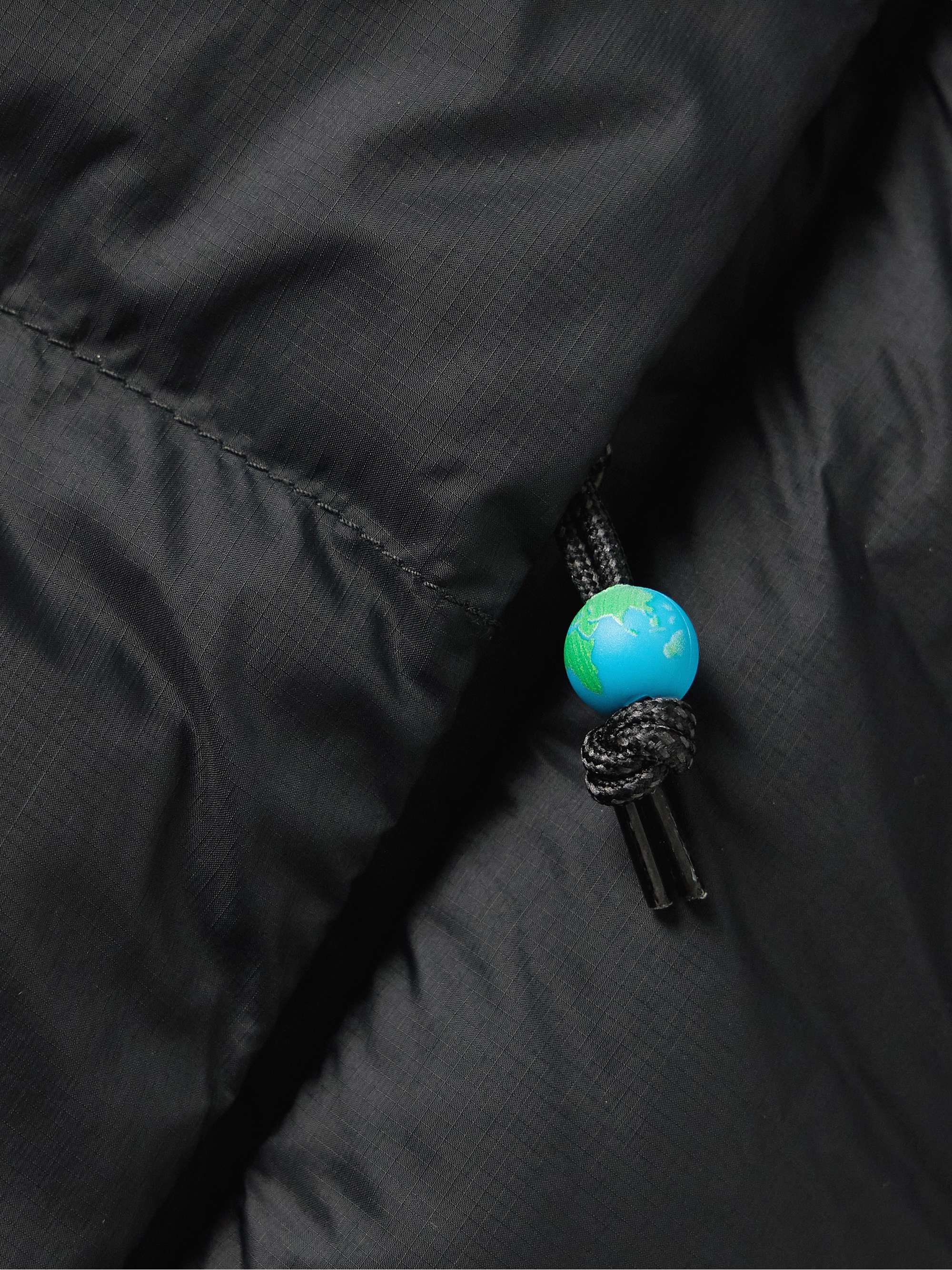 ACG Lunar Lake Logo-Embroidered Quilted Therma-FIT ADV Nylon-Ripstop Hooded Jacket view
