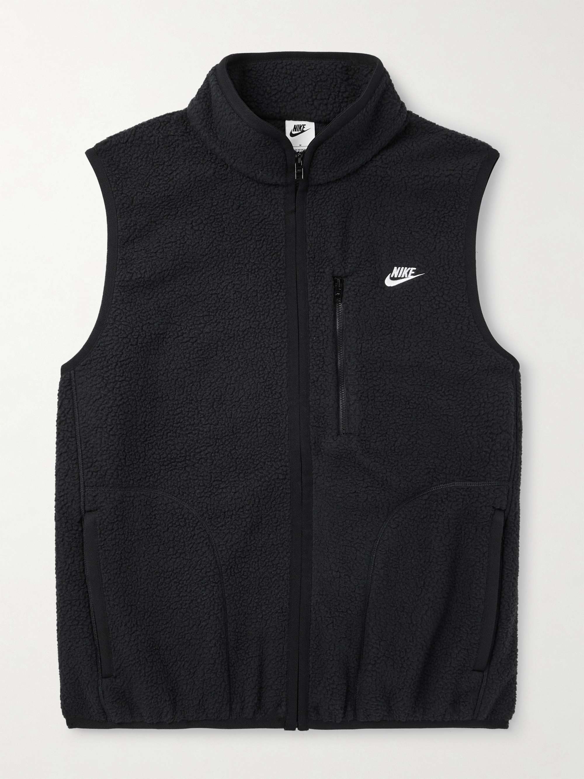 Logo-Embroidered Fleece Gilet view