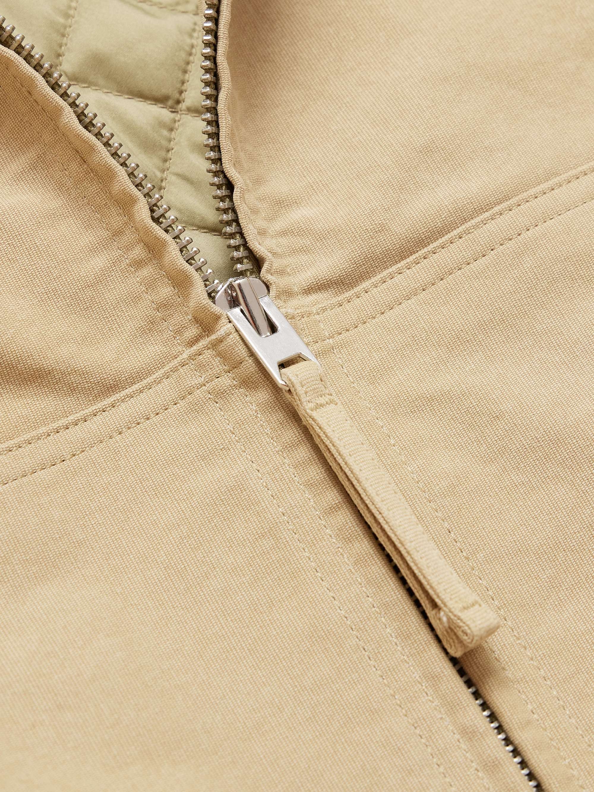 + RSVP GALLERY District Corduroy-Trimmed Cotton-Twill Jacket view
