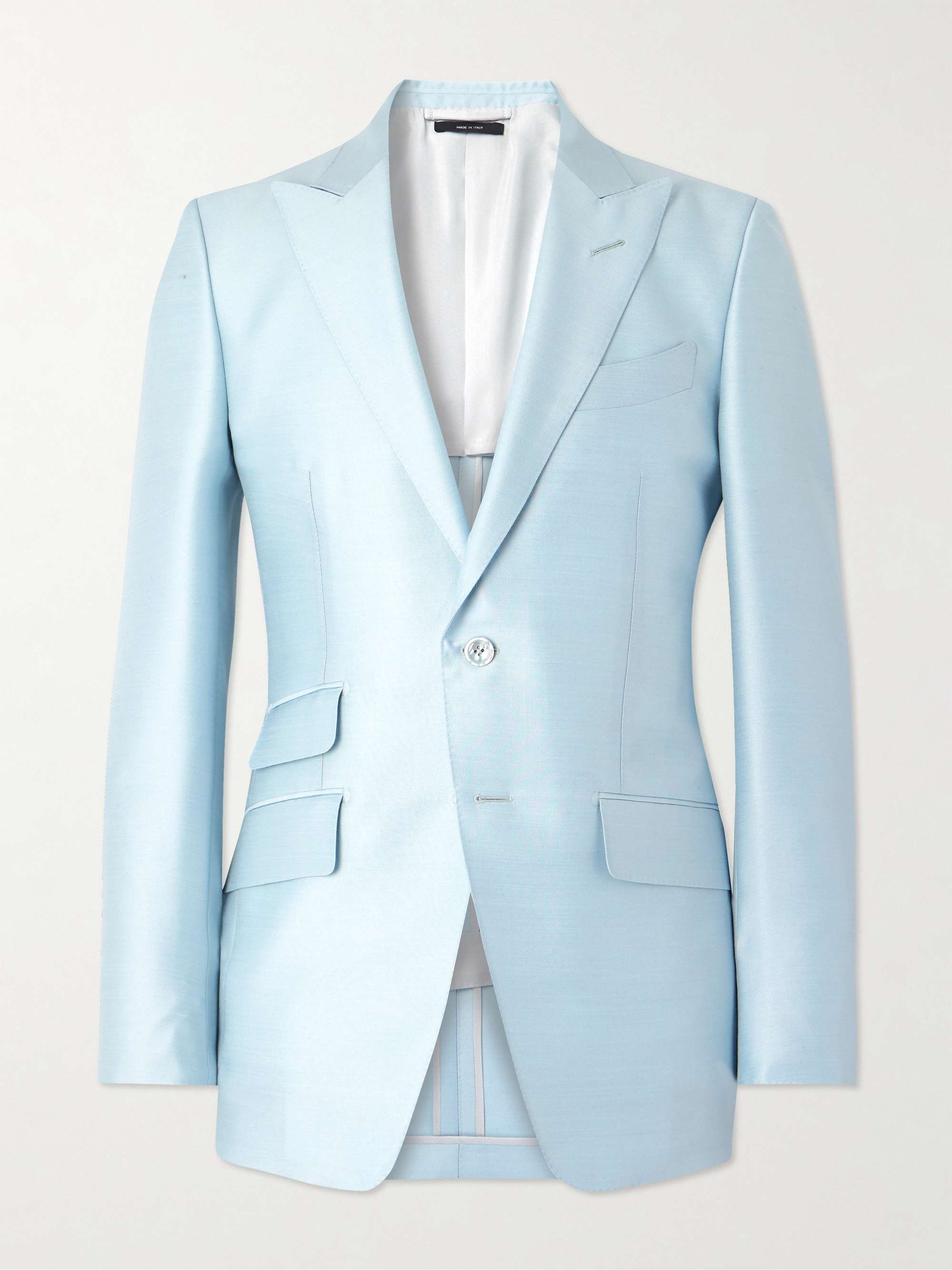 O'Connor Wool, Mohair and Silk-Blend Suit Jacket view