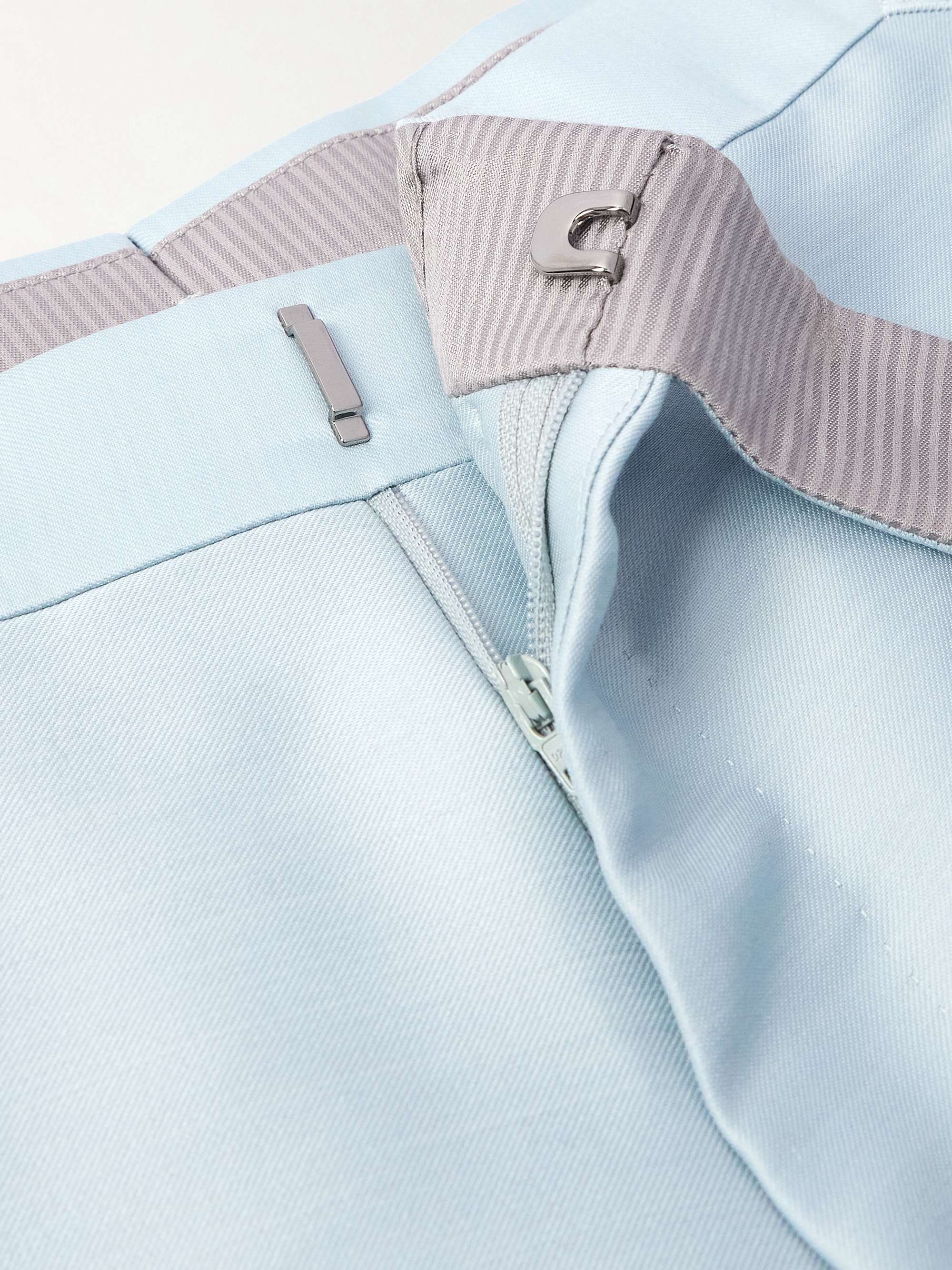 O'Connor Straight-Leg Wool, Mohair and Silk-Blend Suit Trousers view