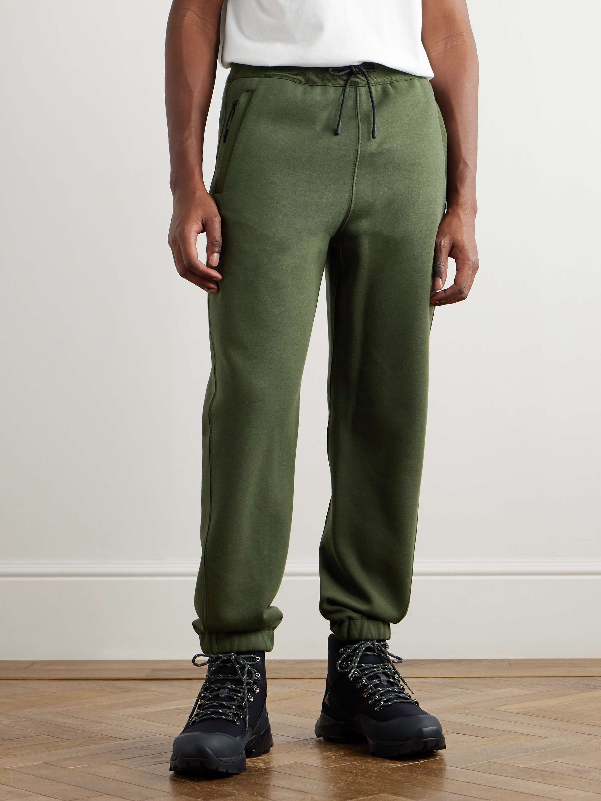 Vogel Tapered Cotton and Cashmere-Blend Jersey Sweatpants view