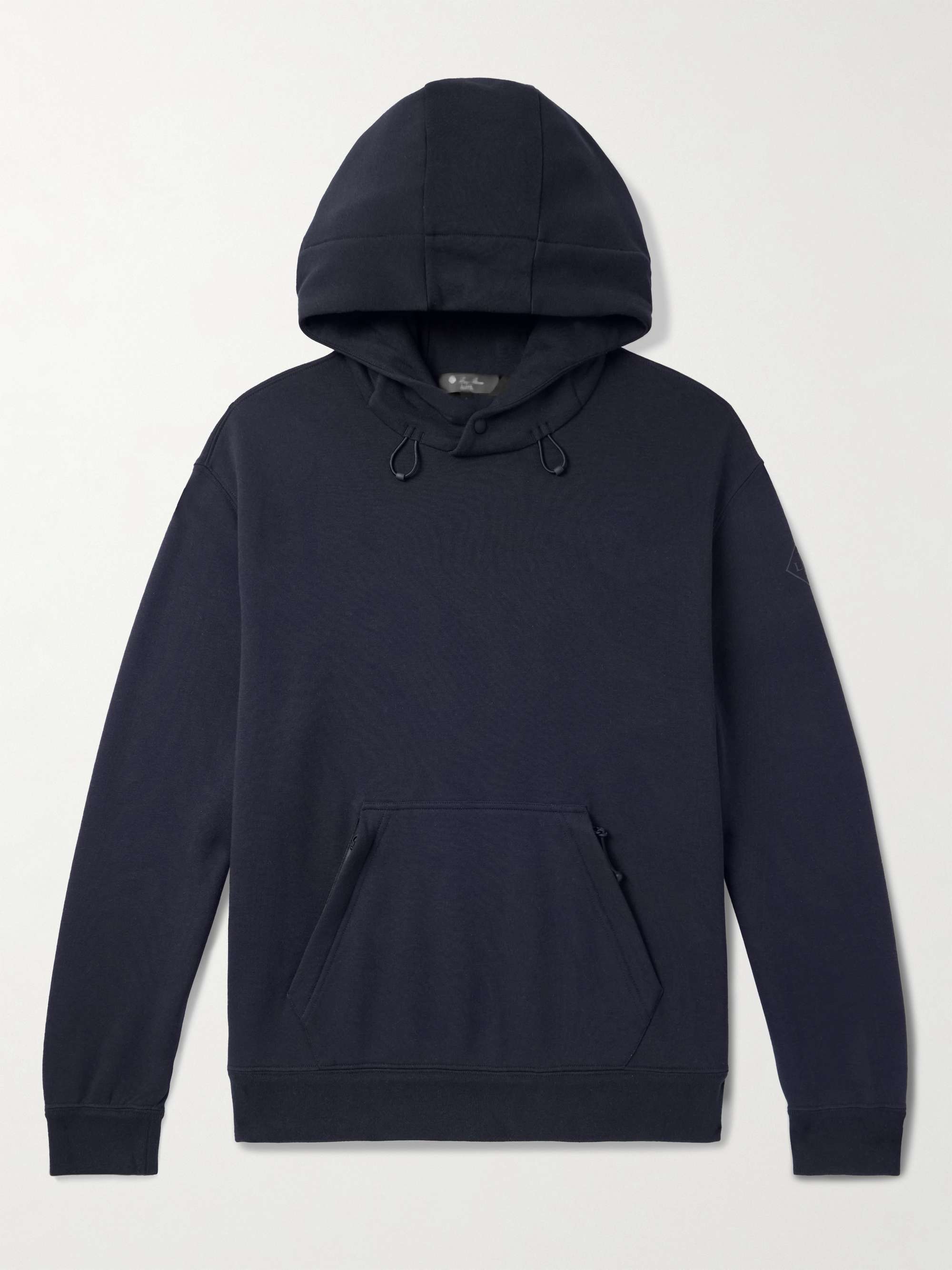 Vogel Cotton and Cashmere-Blend Jersey Hoodie view