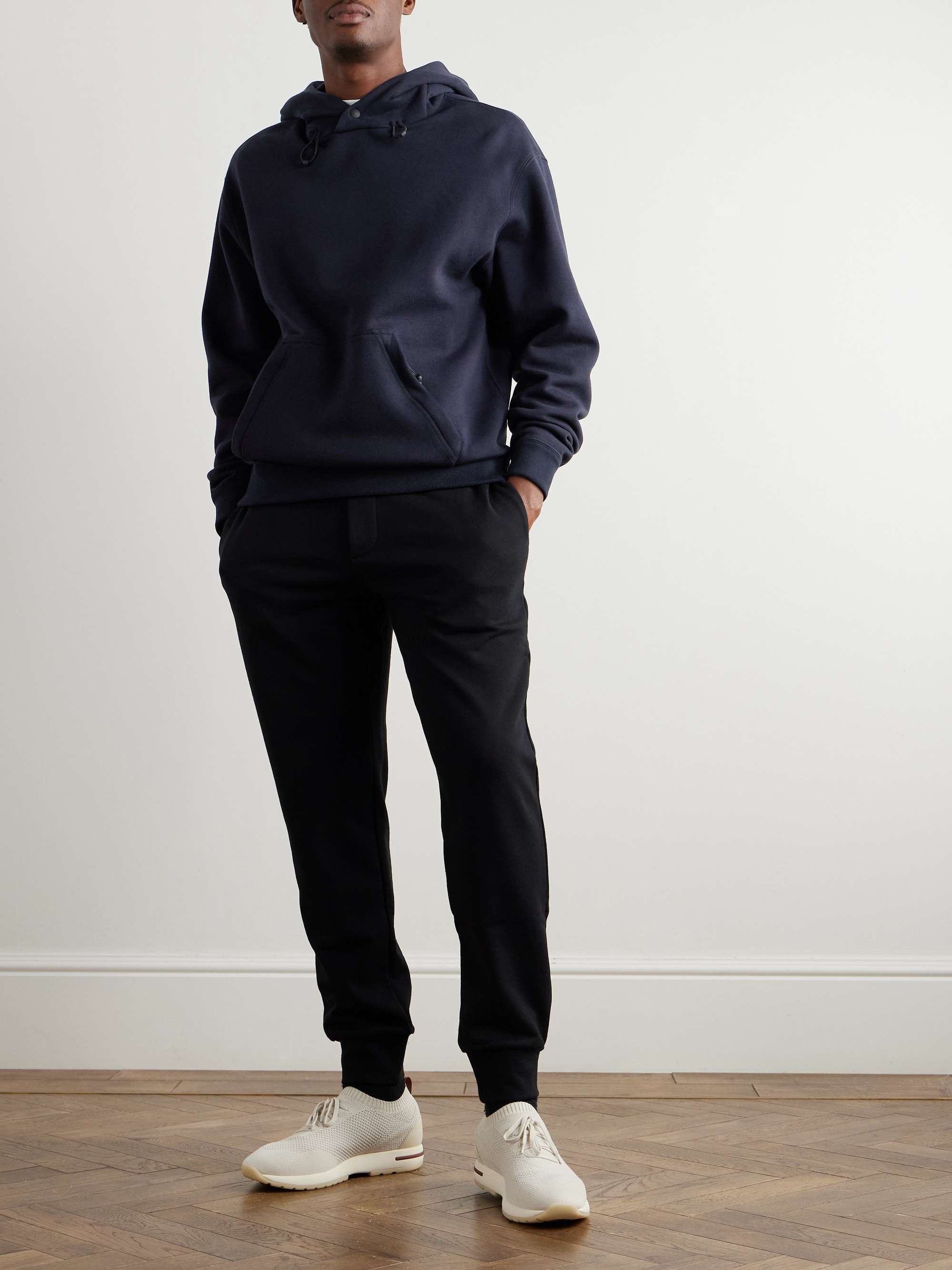 Vogel Cotton and Cashmere-Blend Jersey Hoodie view