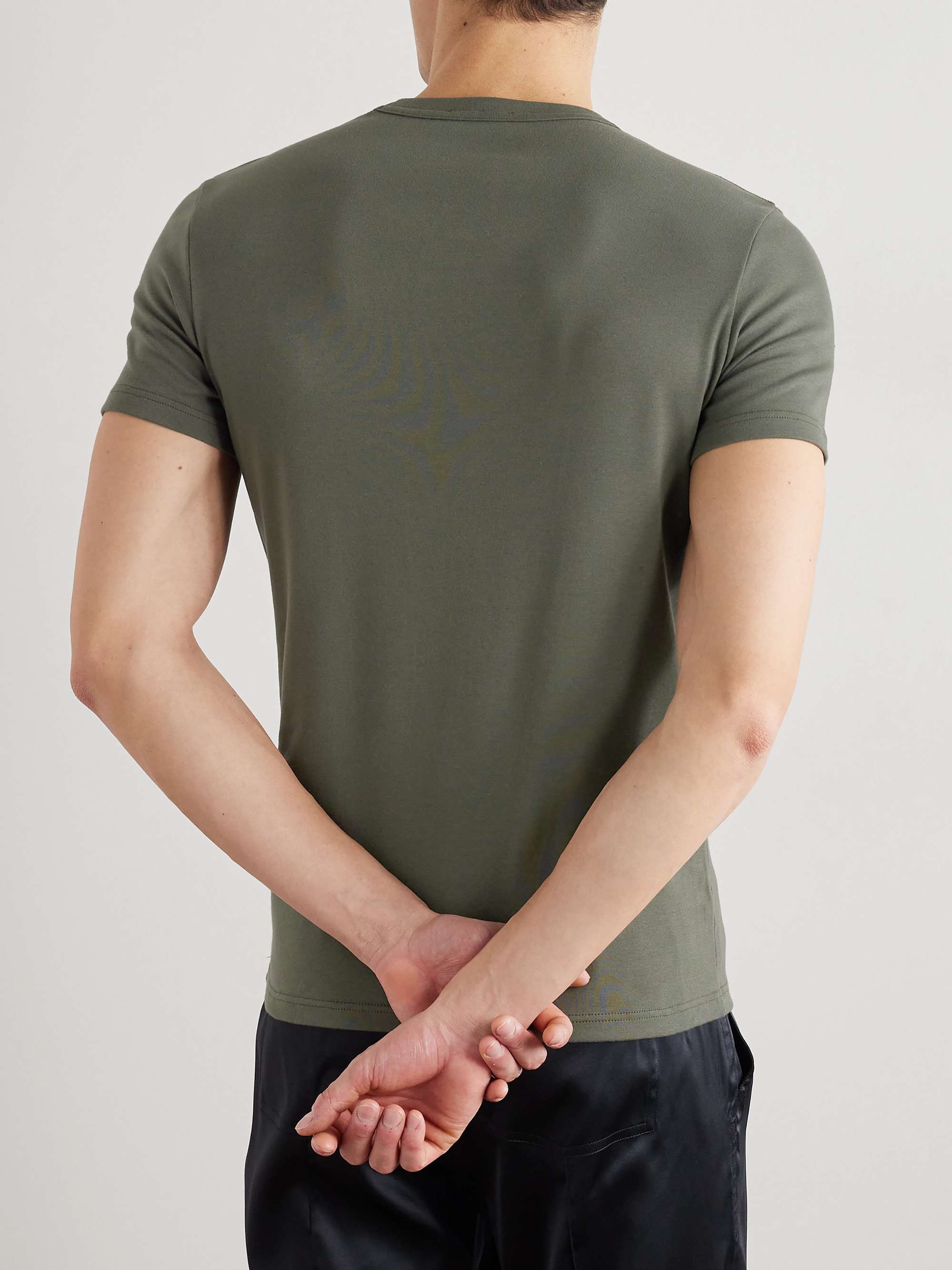 Stretch-Cotton Jersey T-Shirt view