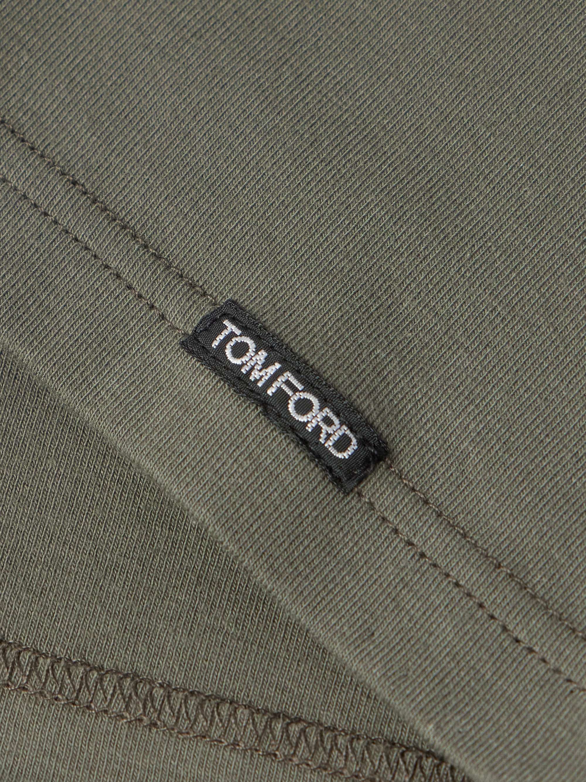 Stretch-Cotton Jersey T-Shirt view