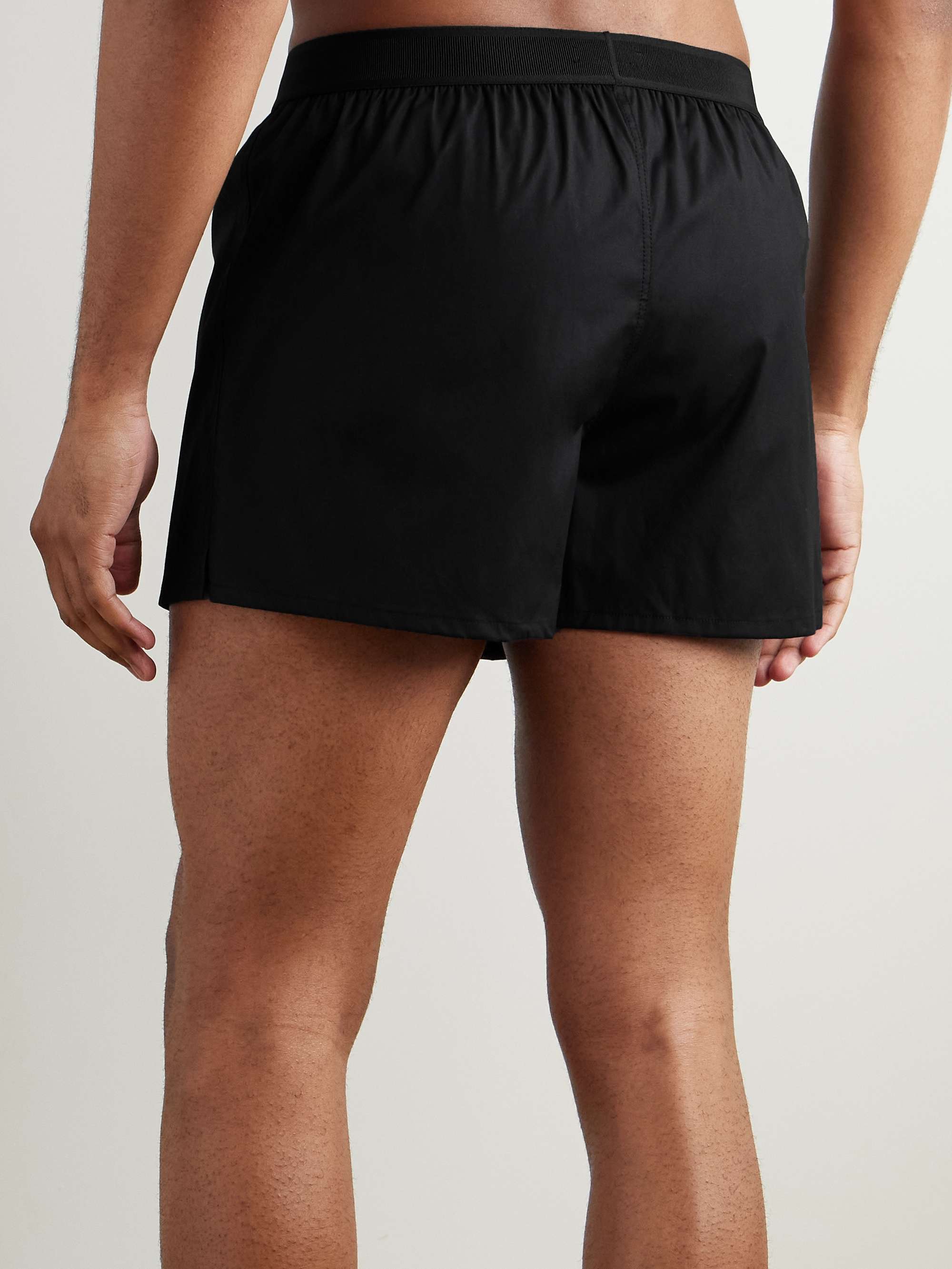 Stretch-Cotton Boxer Shorts view