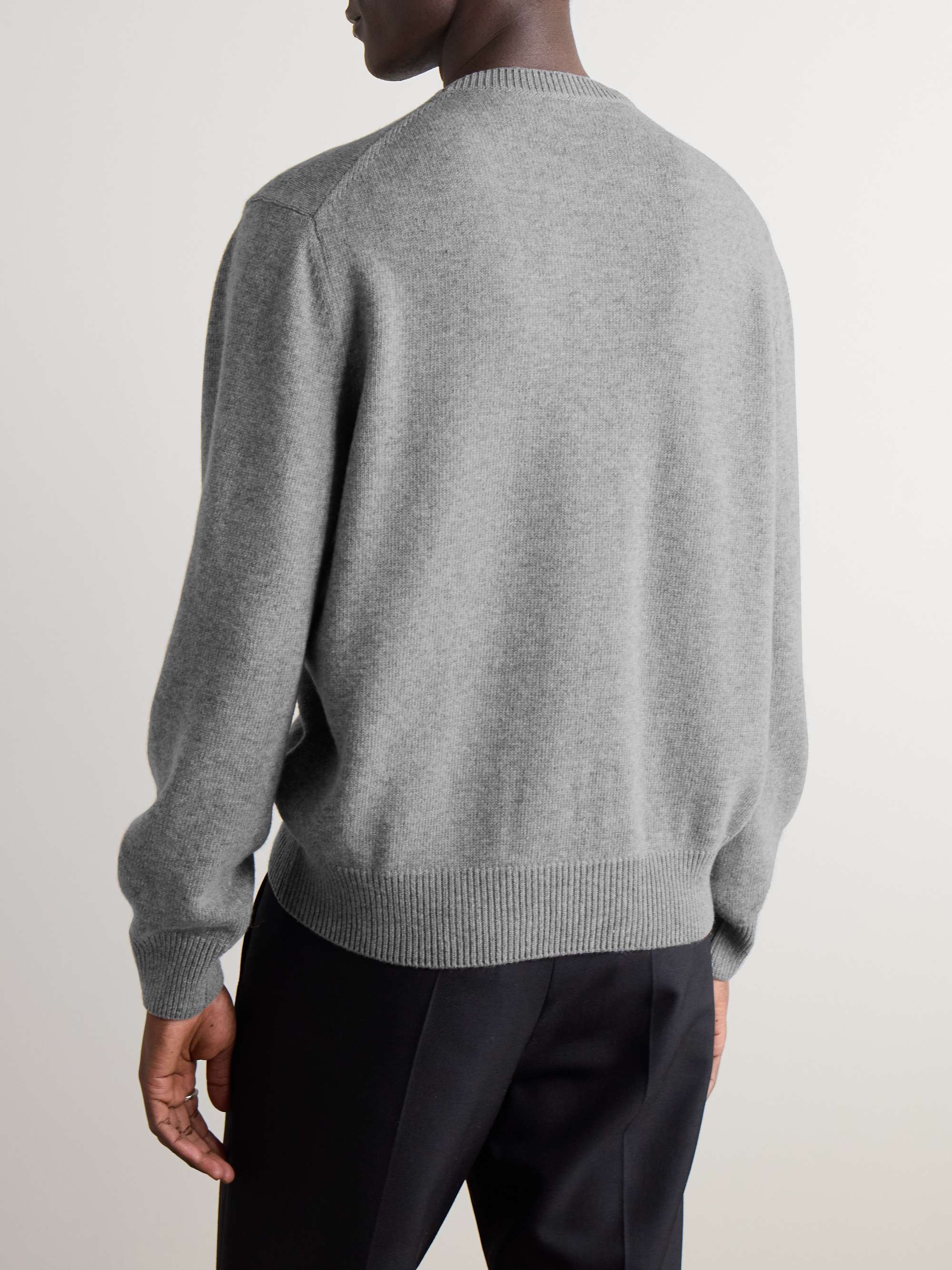 Anagram Logo-Embroidered Wool Sweater view