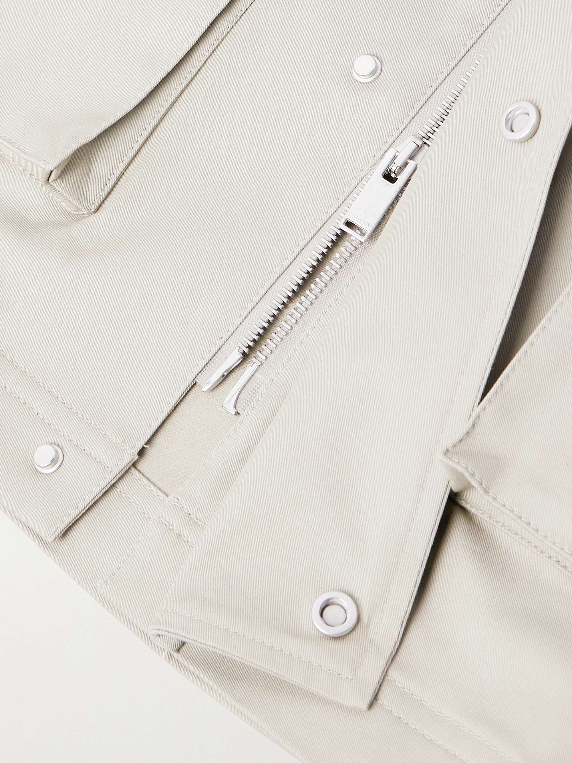 Casimir Stretch-Cotton Twill Blouson Jacket view