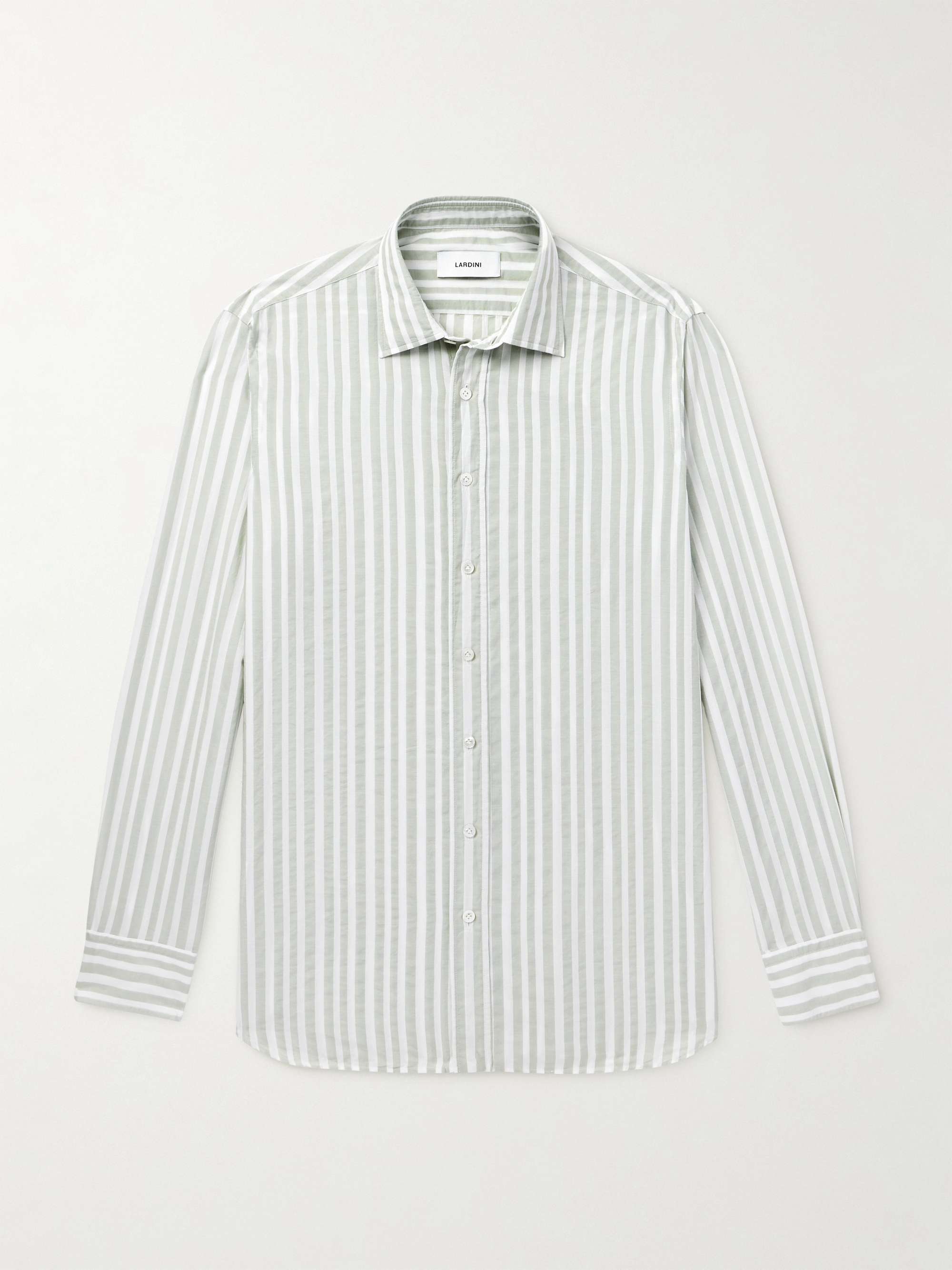 Dante Striped Cotton Shirt view