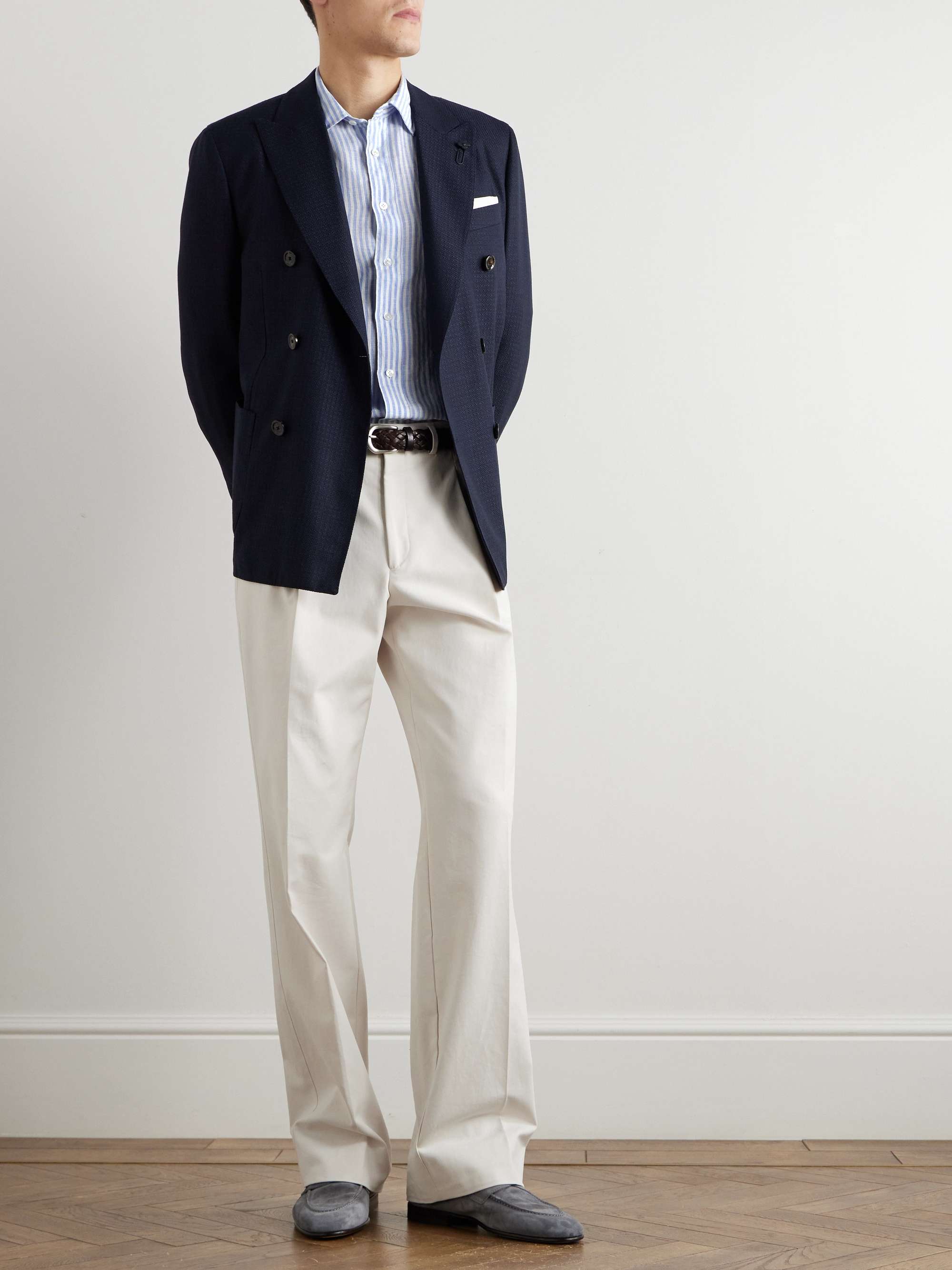 Dante Striped Linen Shirt view
