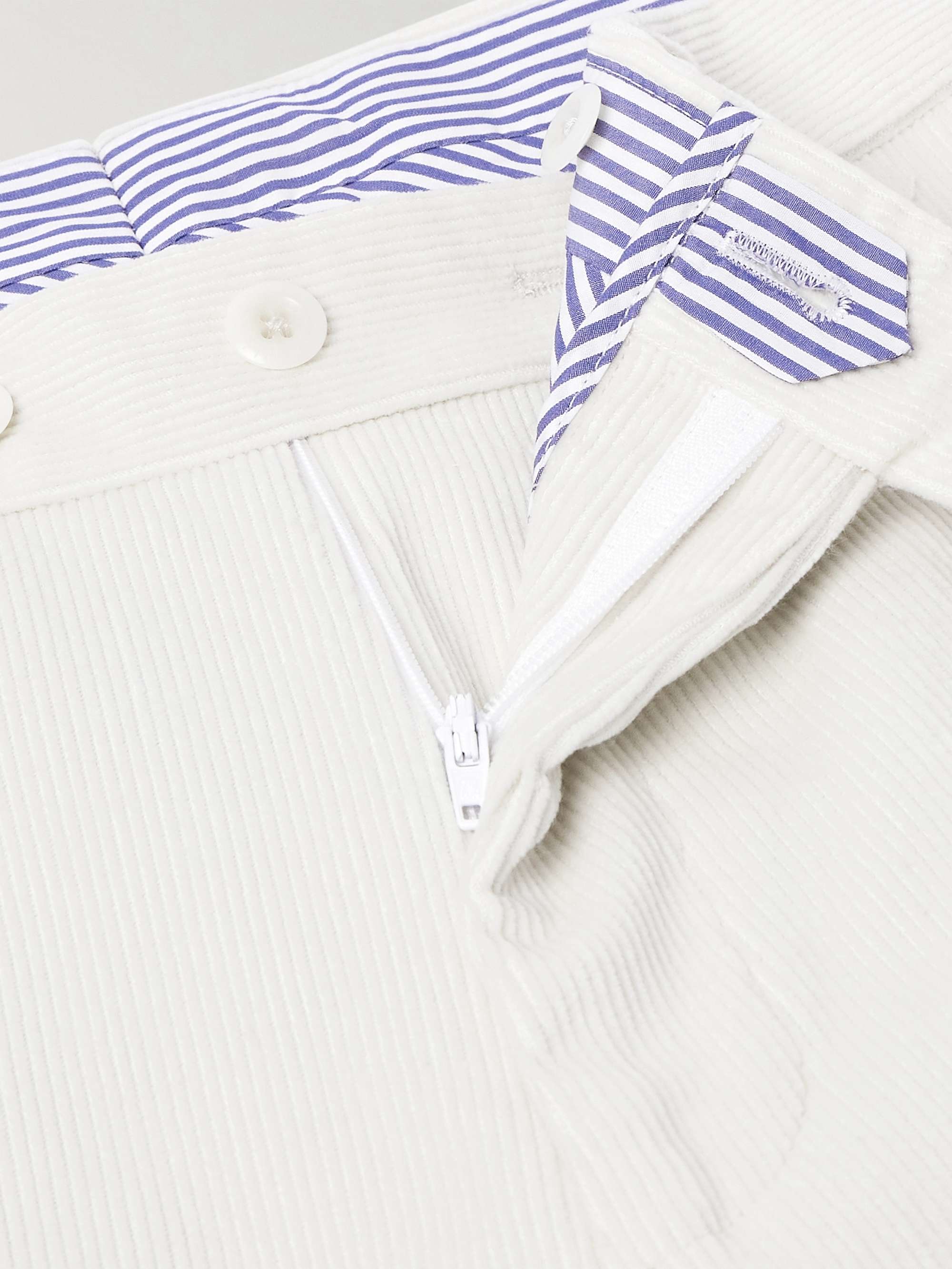 Modluca Straight-Leg Cotton-Corduroy Trousers view