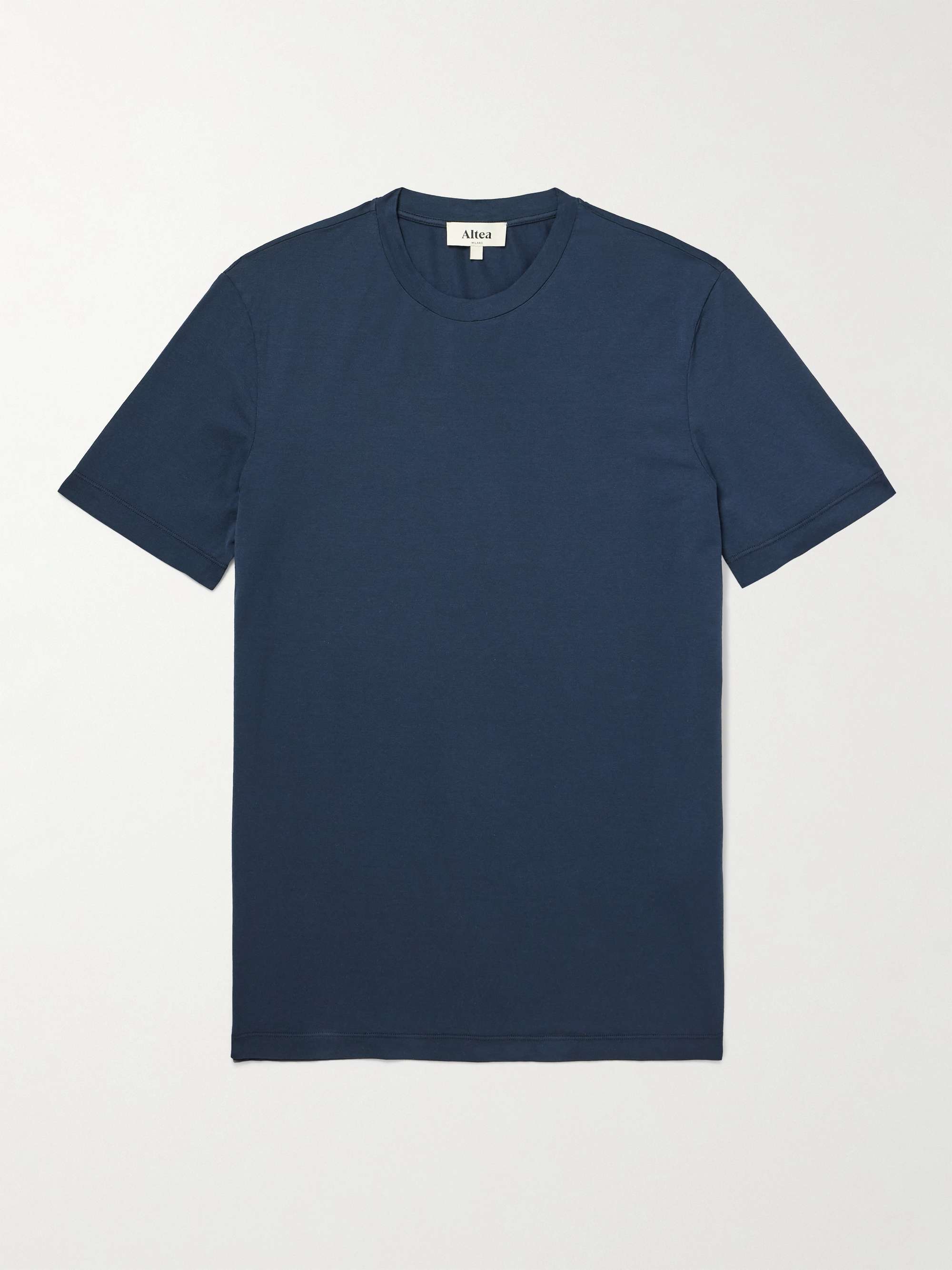Lewis Slim-Fit Stretch-Cotton Jersey T-Shirt view