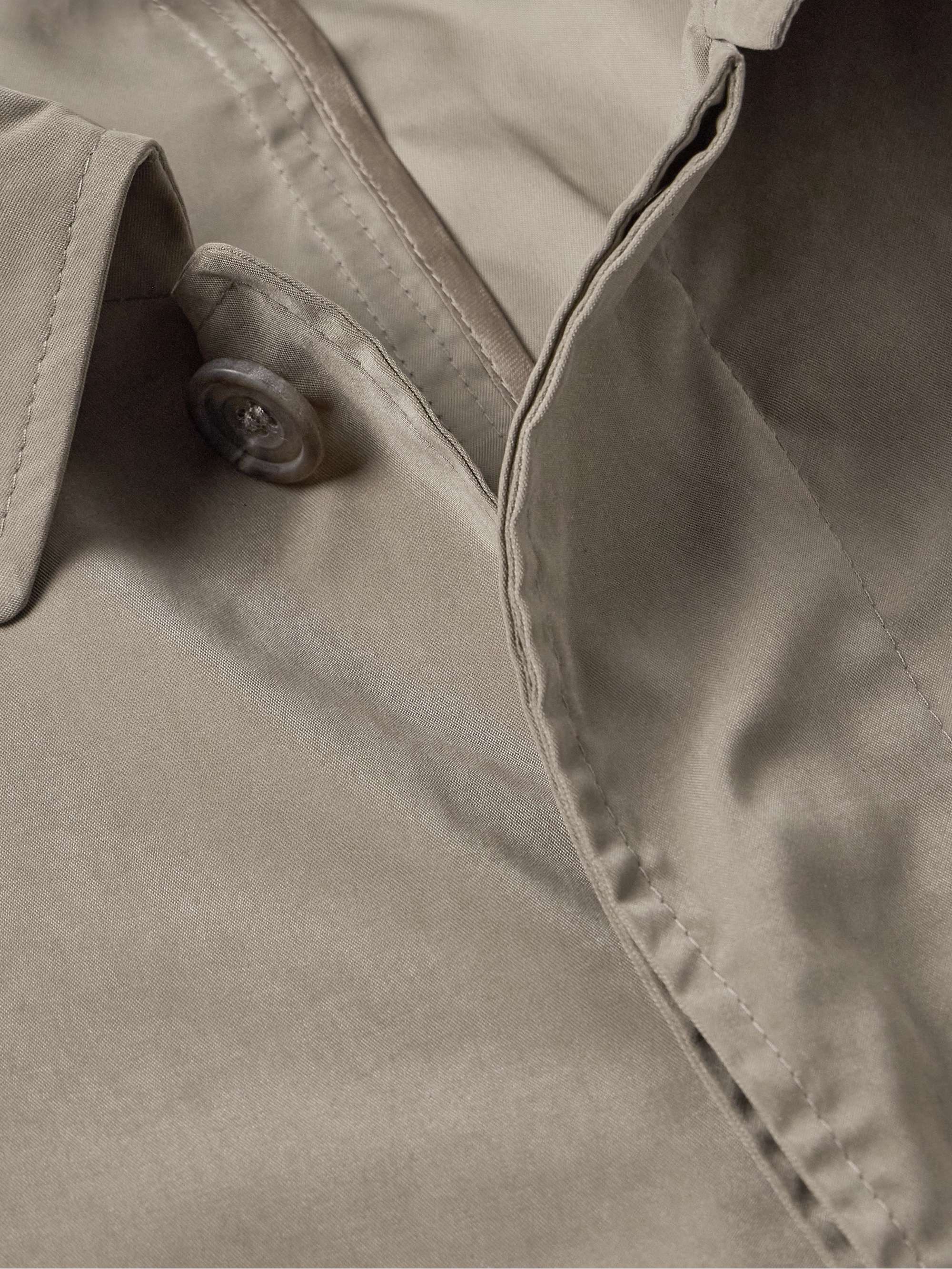 Packable Microfibre Trench Coat view