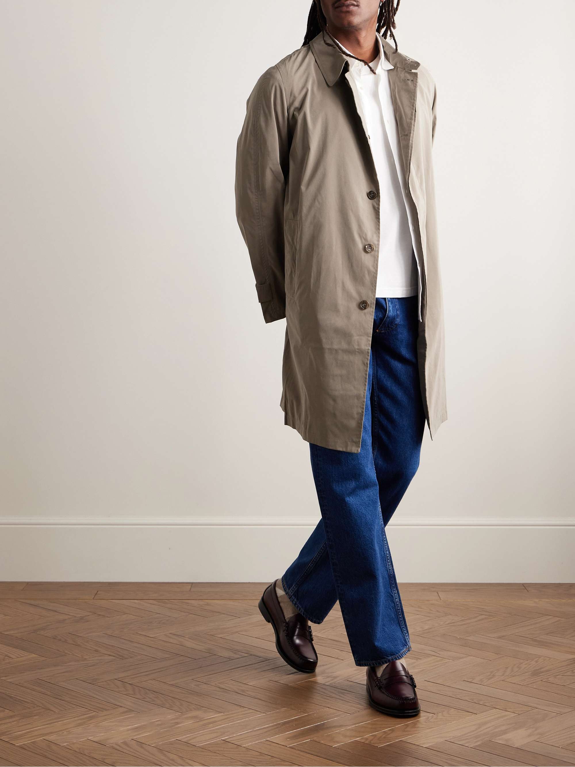 Packable Microfibre Trench Coat view