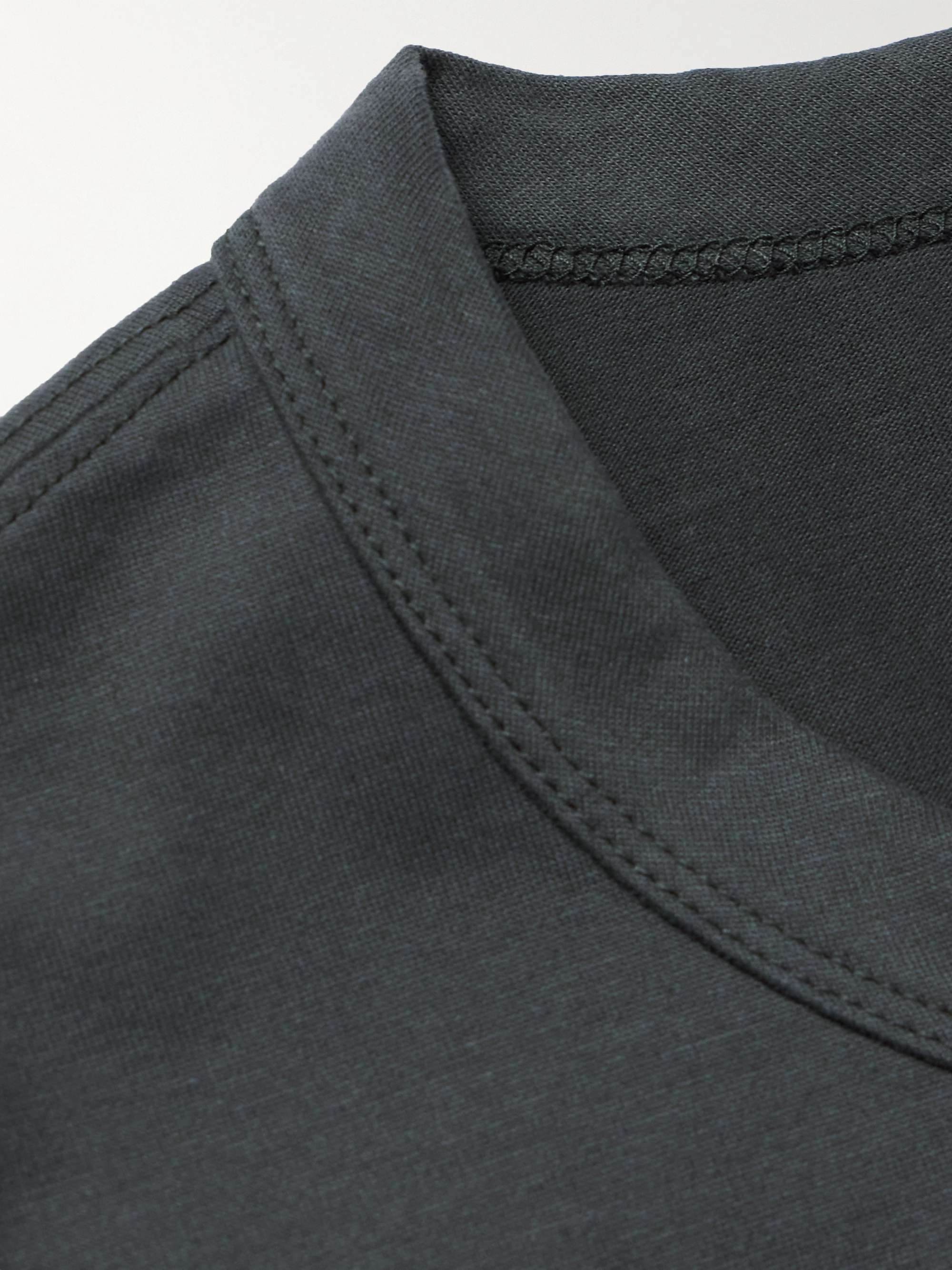Luxe Cotton-Jersey T-Shirt view