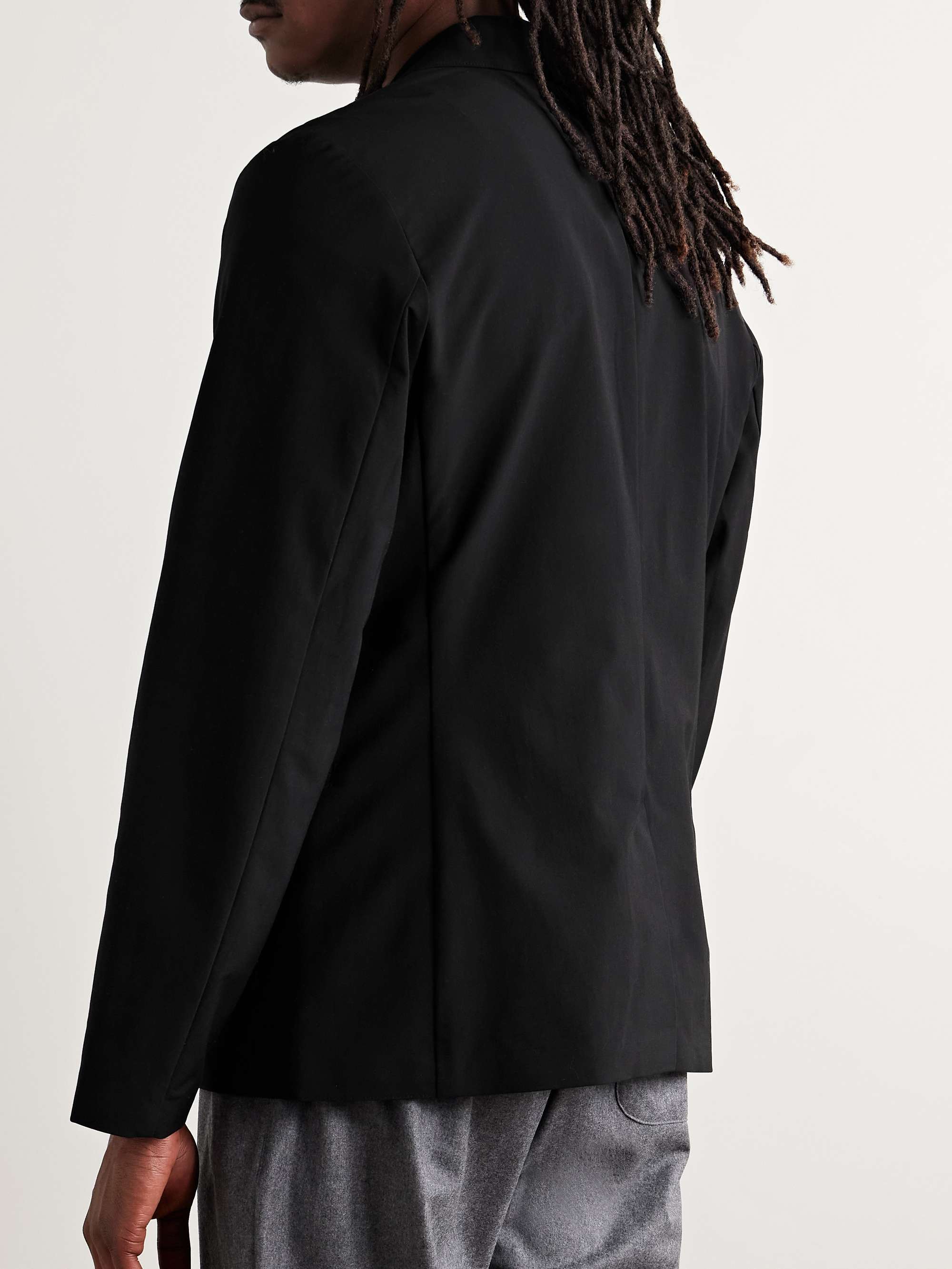 Performance Slim-Fit Unstructured Cotton-Blend Blazer view