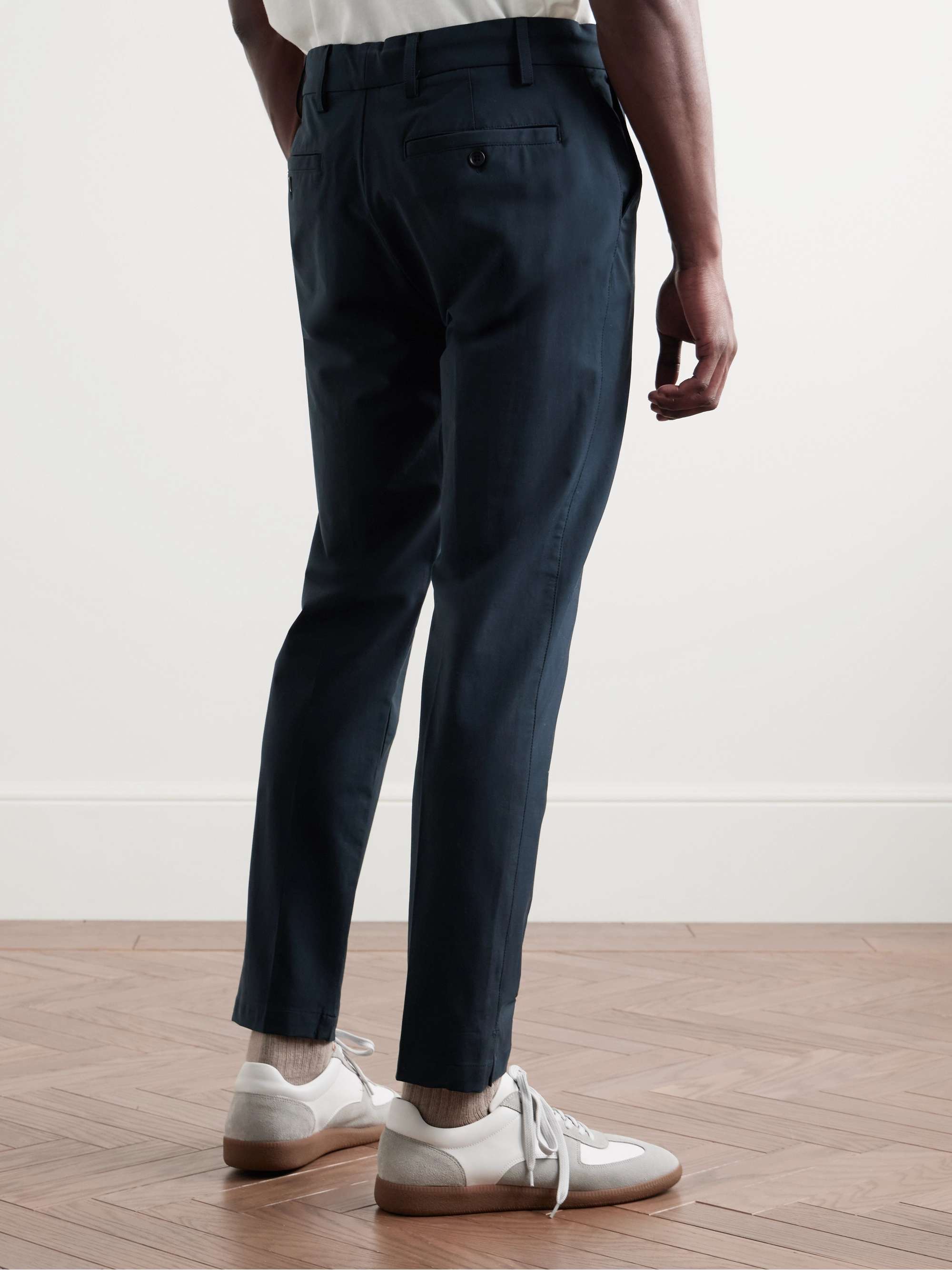 Golf Slim-Fit Stretch Cotton-Blend Trousers view