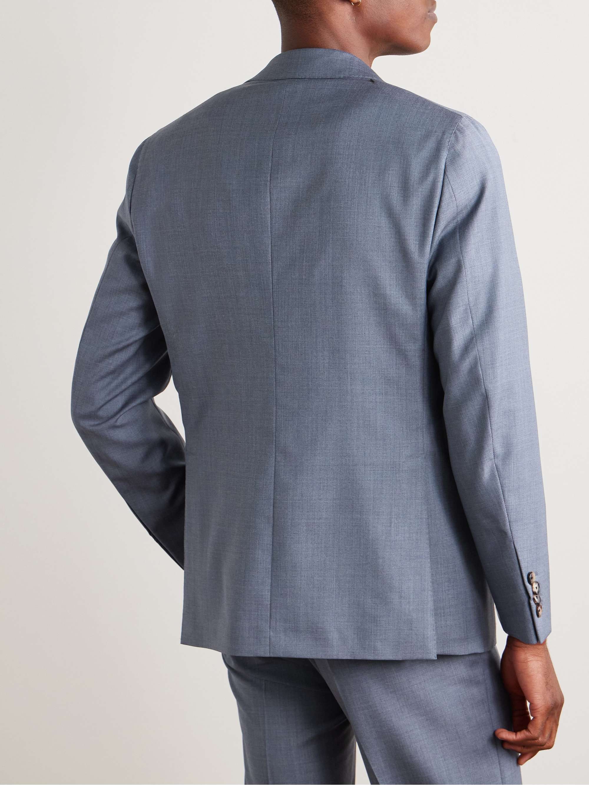 Slim-Fit Wool Suit Jacket view