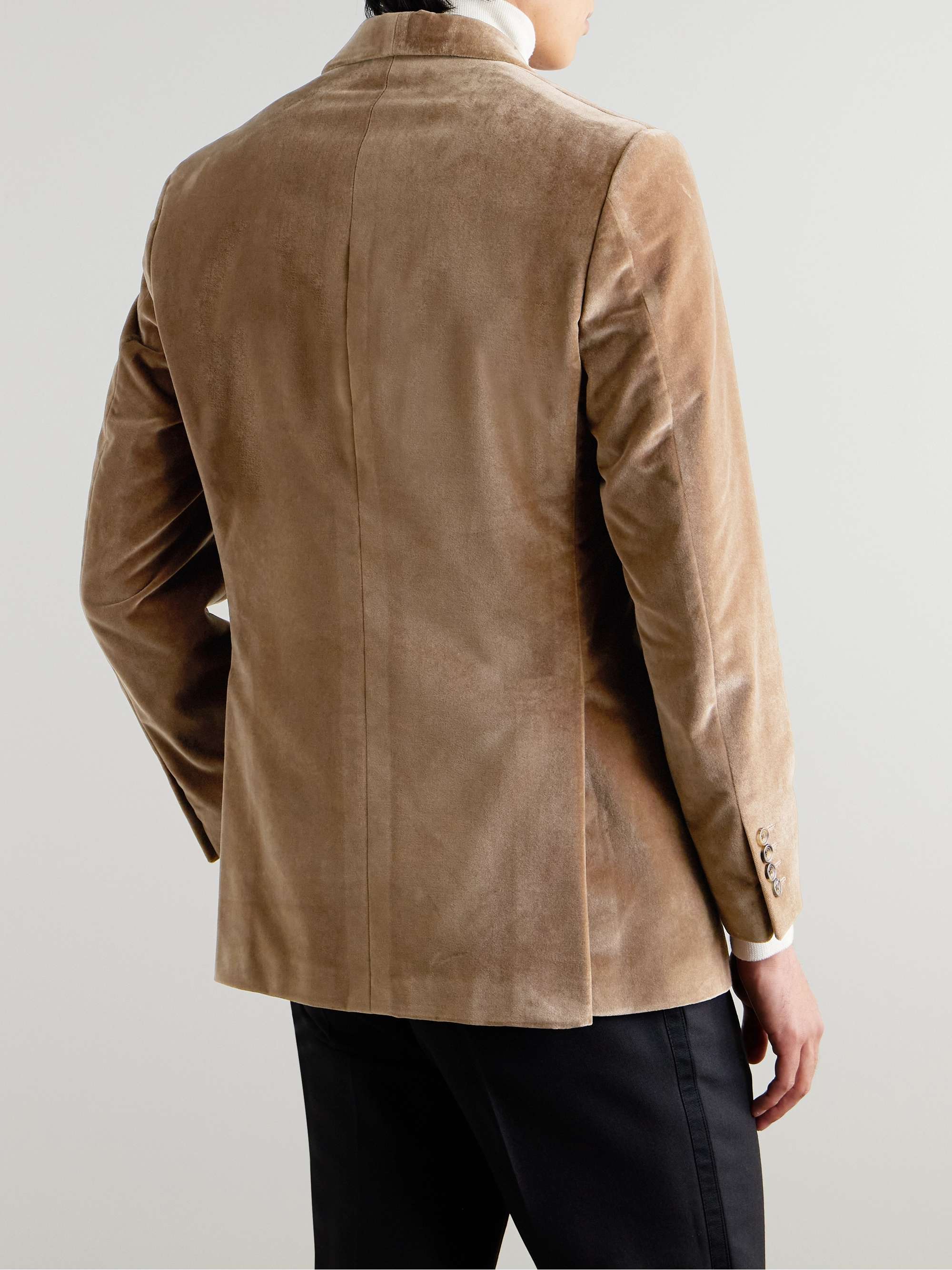 Hyde Slim-Fit Cotton-Velvet Tuxedo Jacket view