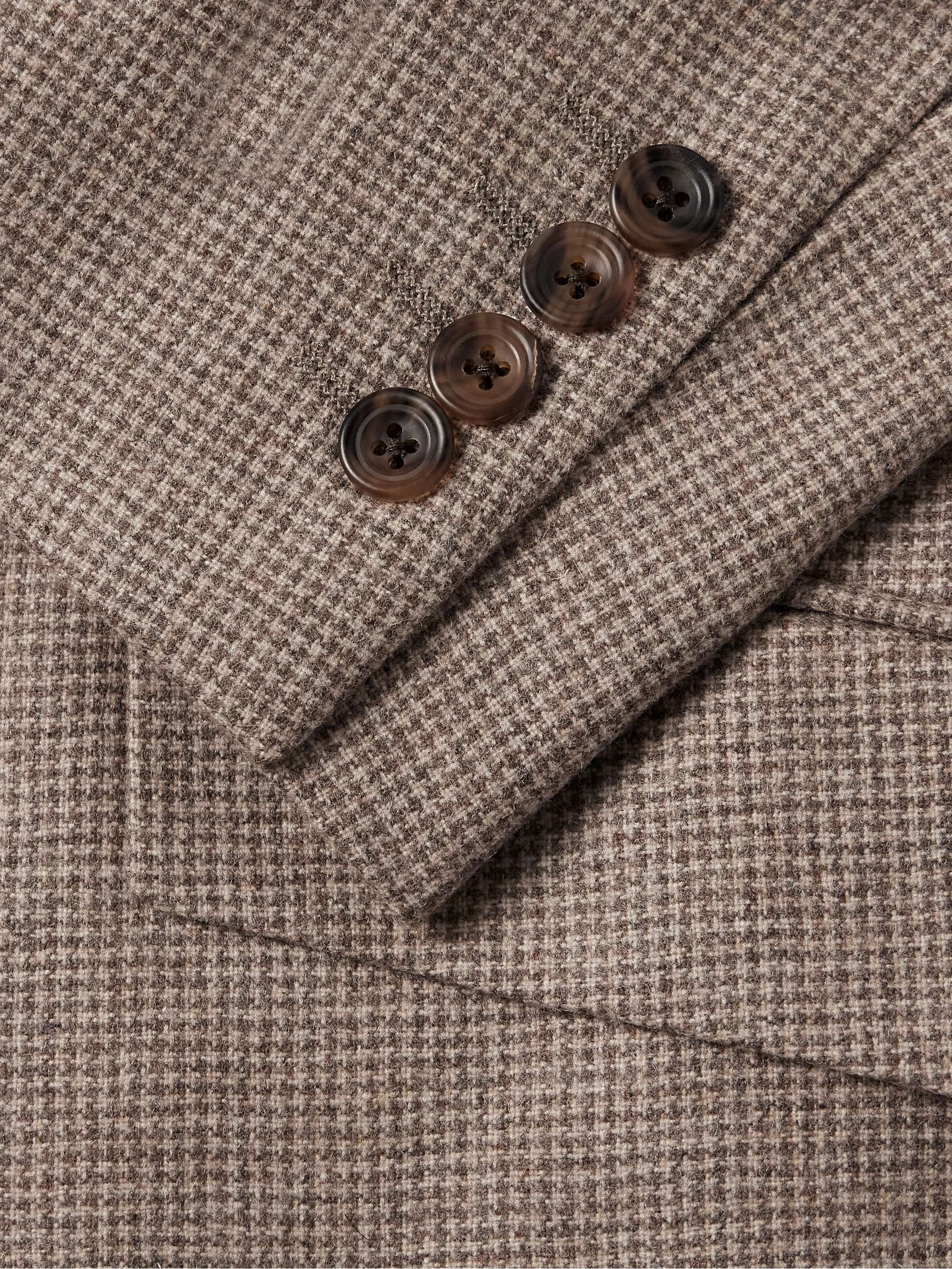 Hyde Slim-Fit Puppytooth Wool Blazer view
