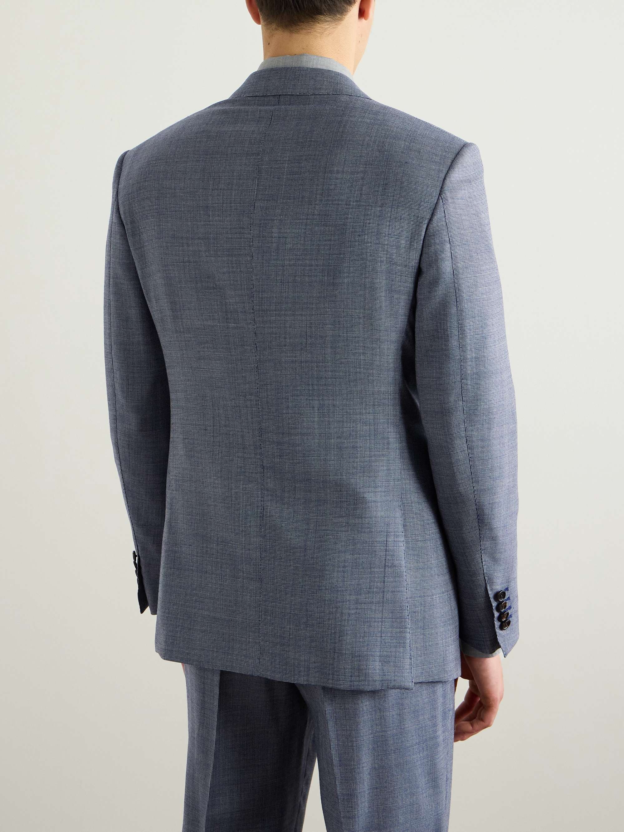 Bourdon Nailhead Wool Suit Jacket view