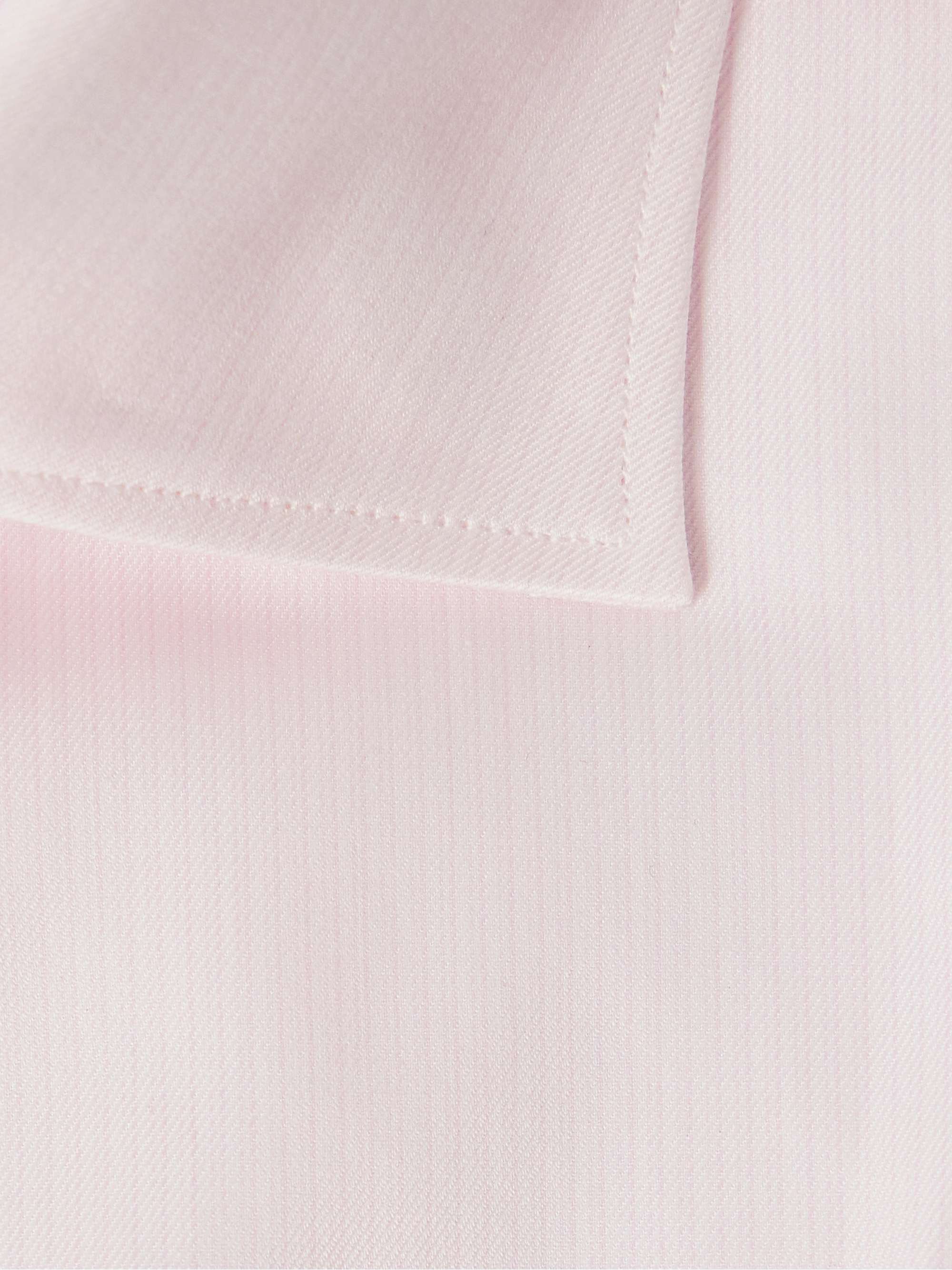 Cutaway-Collar Pinstriped Trofeo™ Comfort Shirt view