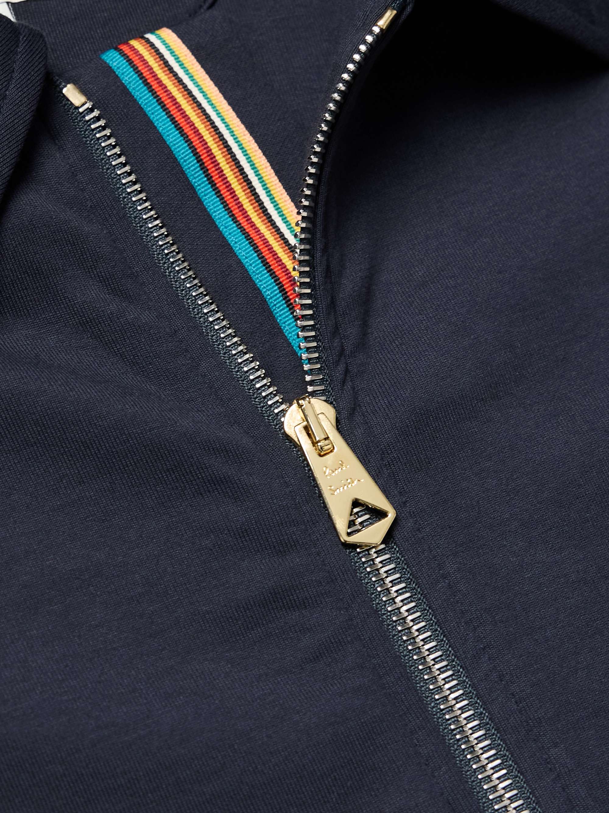 Cotton-Blend Jersey Overshirt view