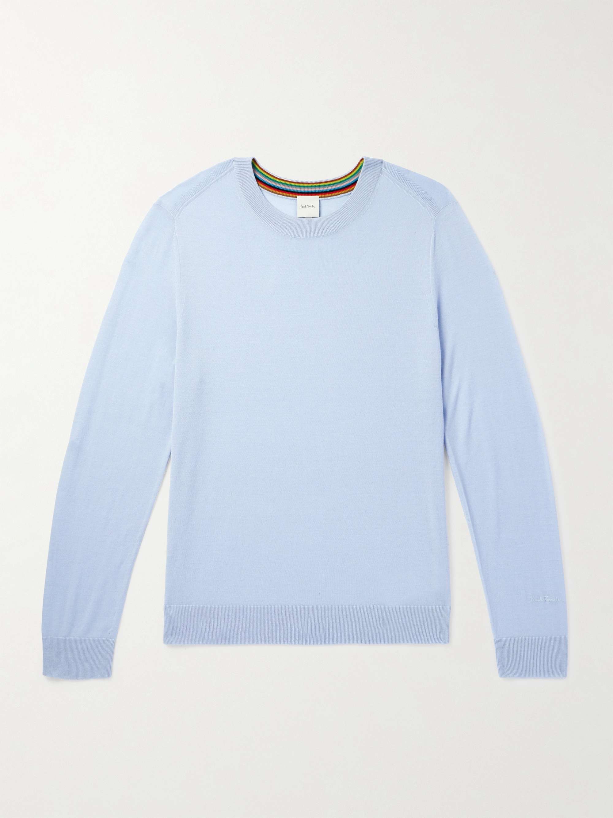 Slim-Fit Merino Wool Sweater view