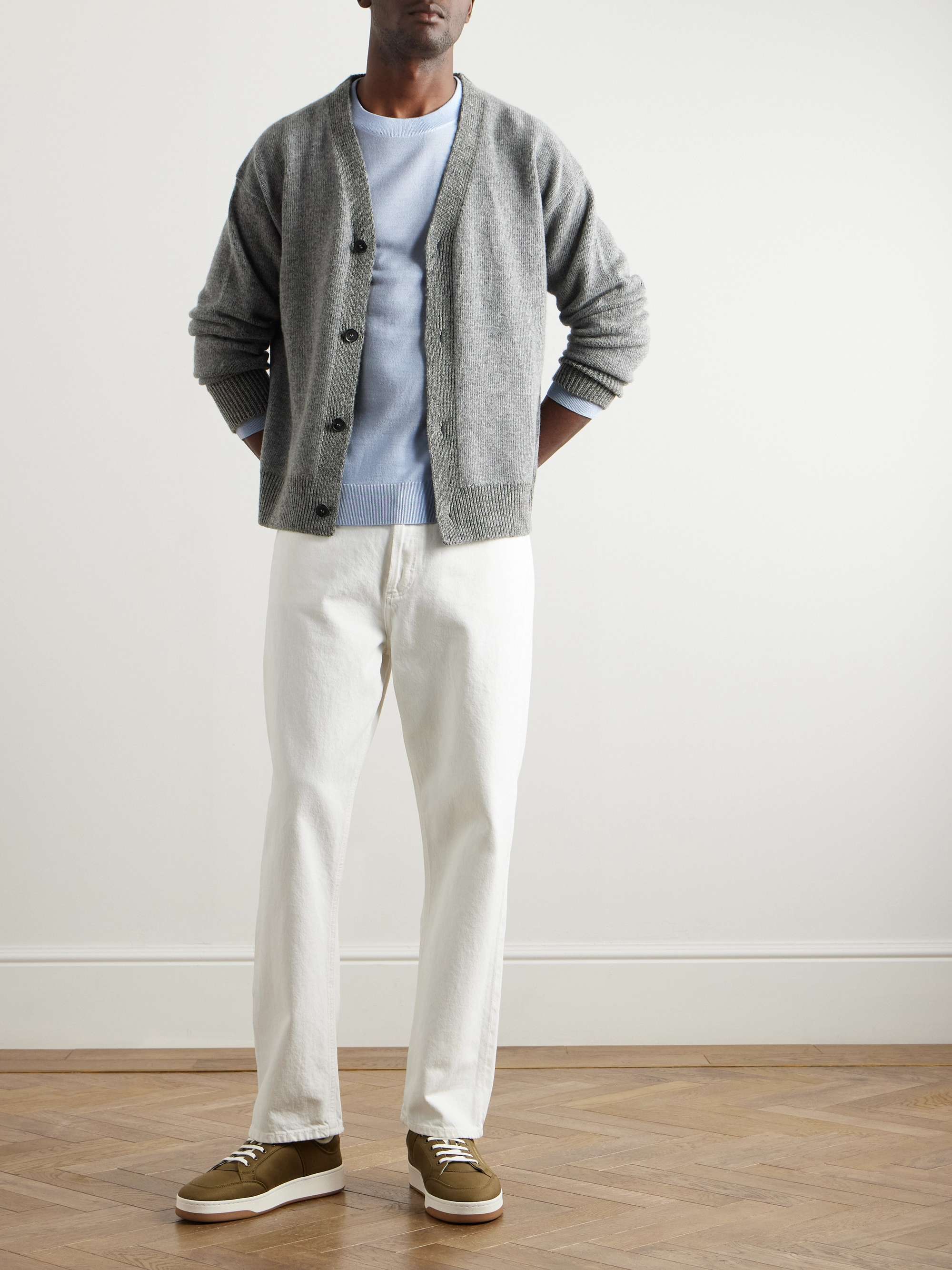 Slim-Fit Merino Wool Sweater view