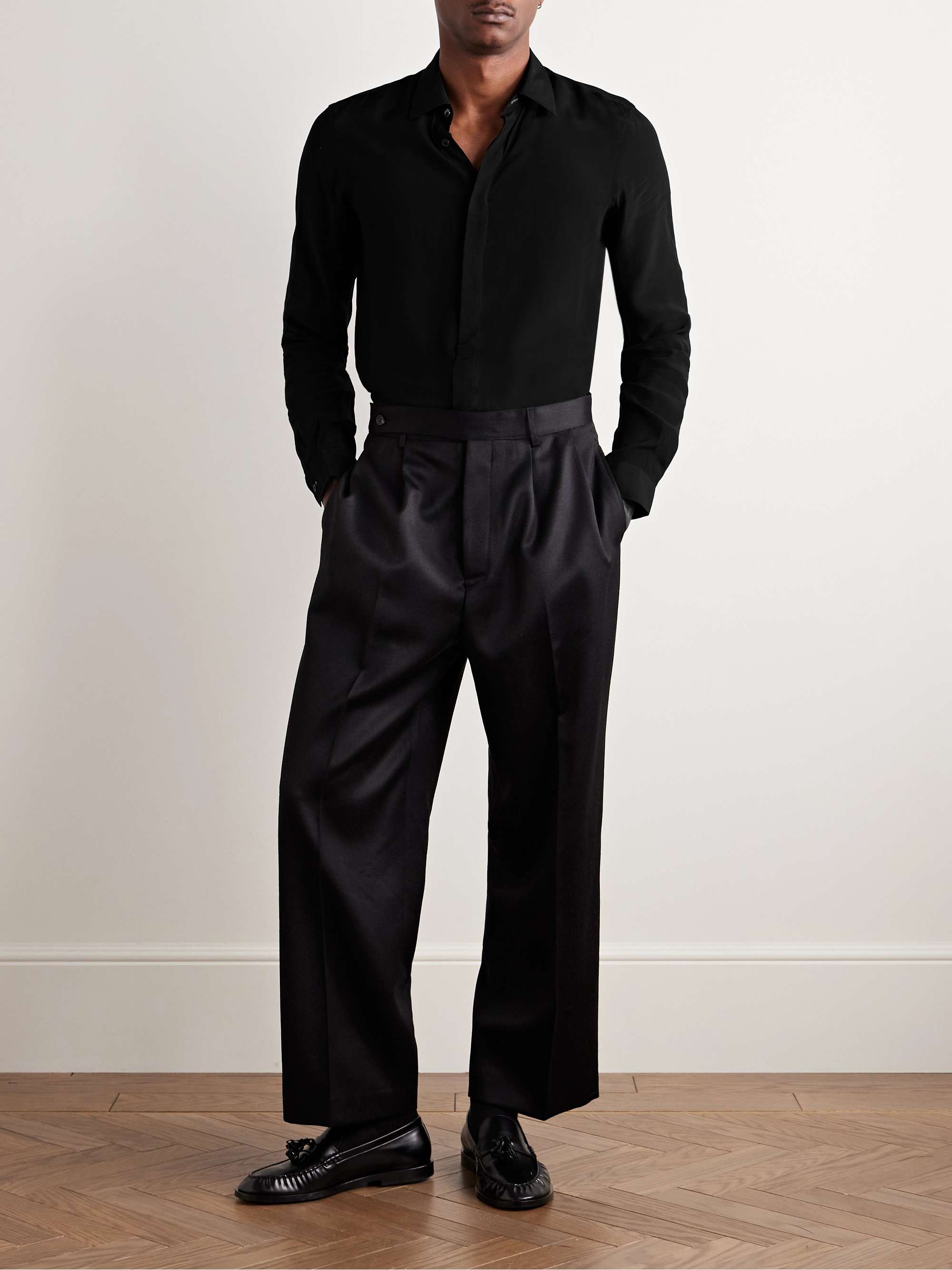 Slim-Fit Woven Shirt view