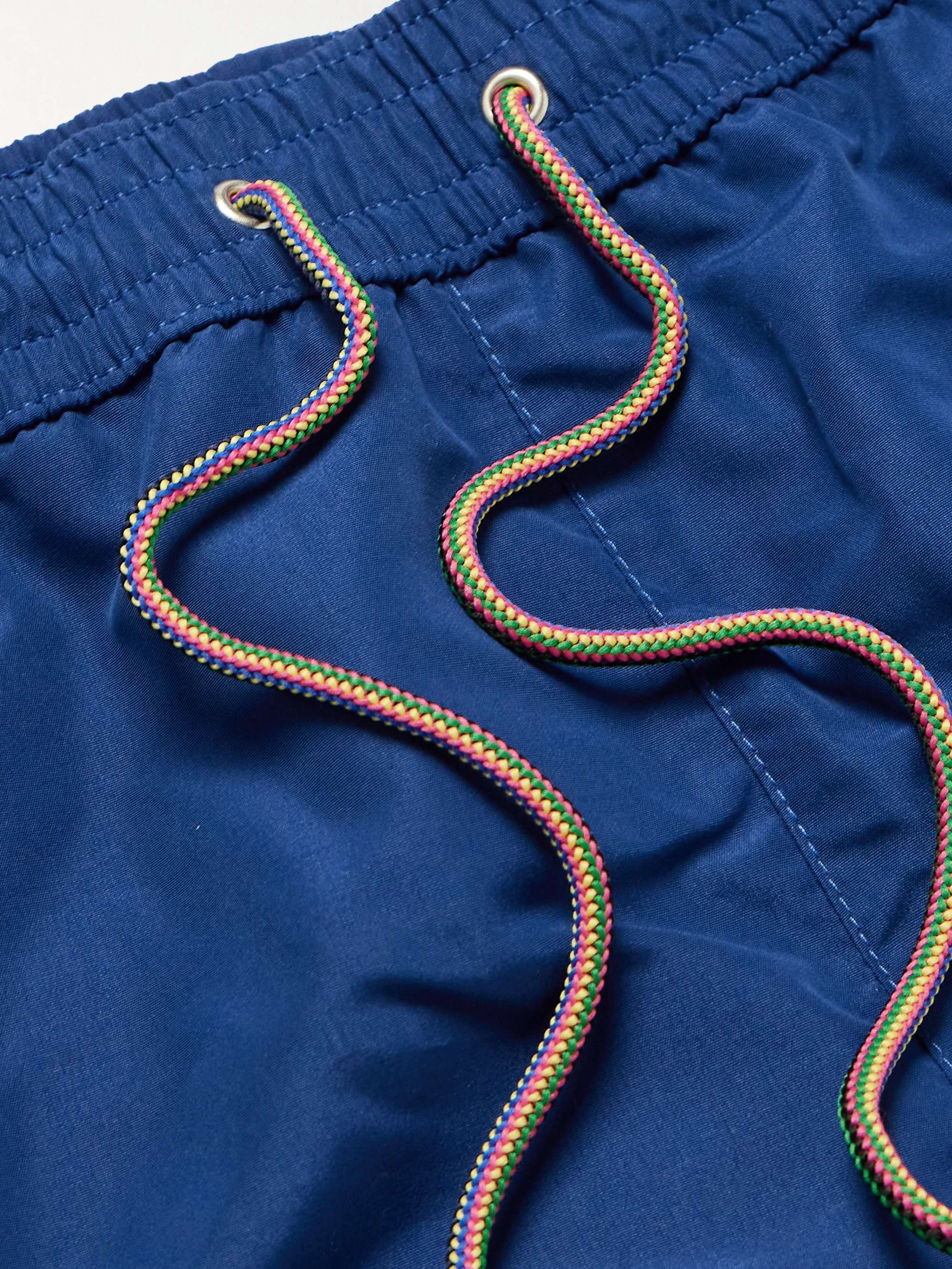 Logo-Appliquéd Straight-Leg Mid-Length Recycled Swim Shorts view