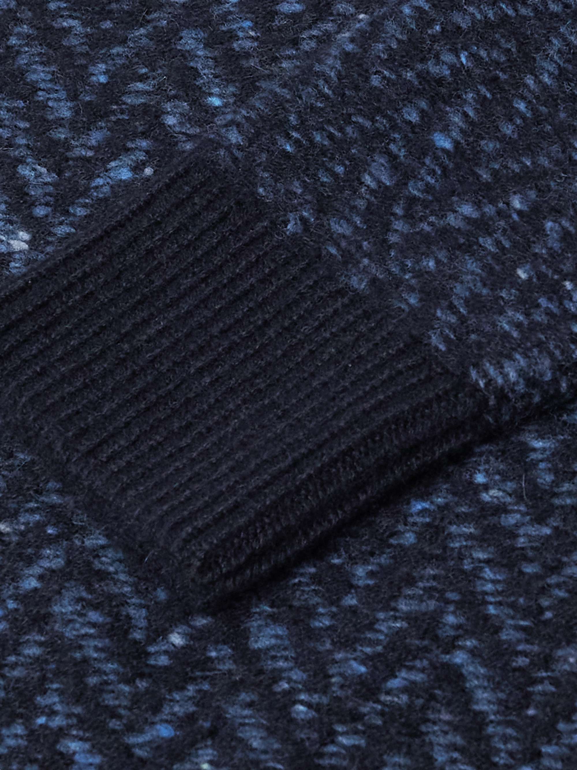 Hertford Herringbone Cashmere Sweater view