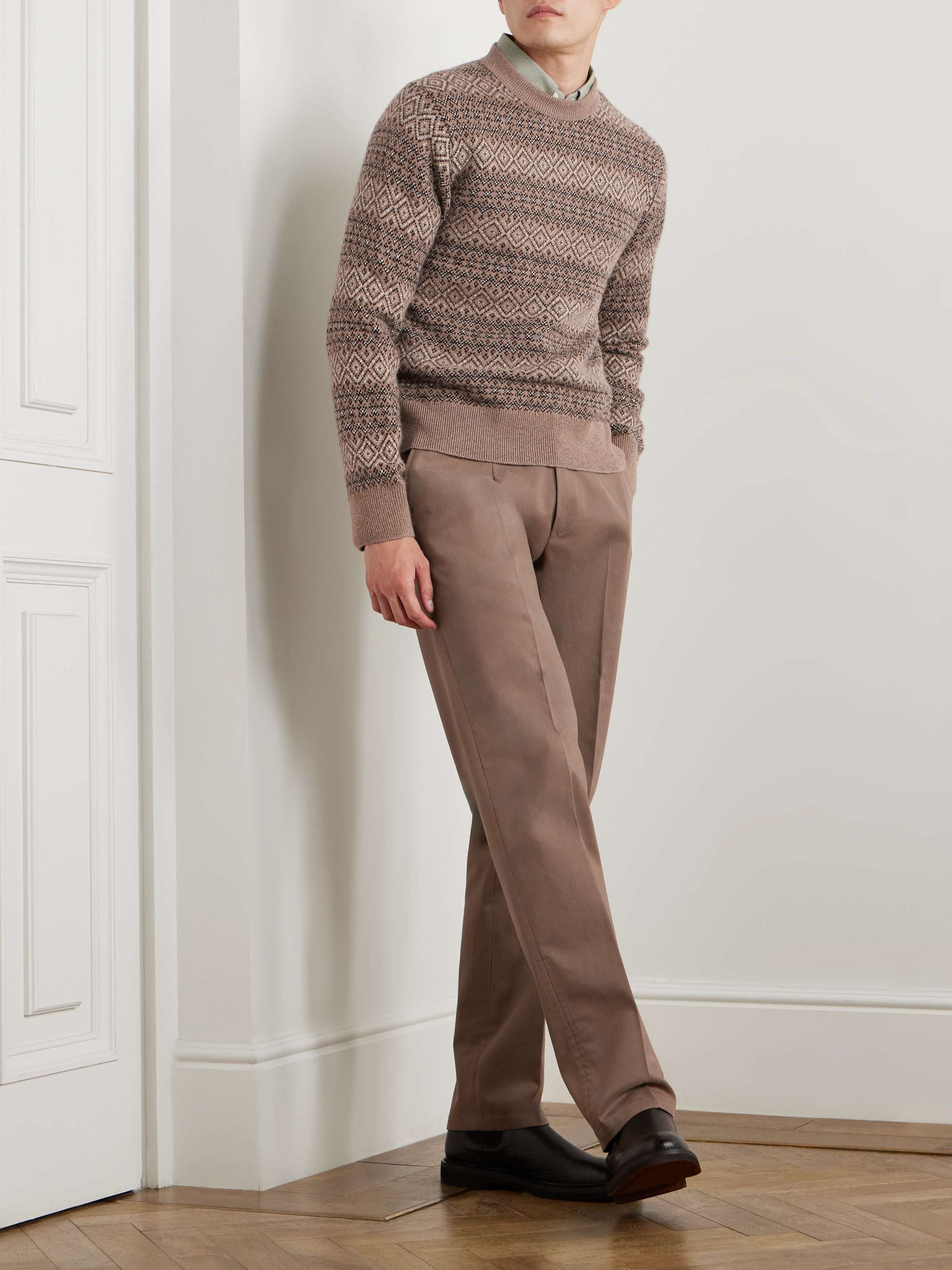 Kirk Fair-Isle Cashmere Sweater view