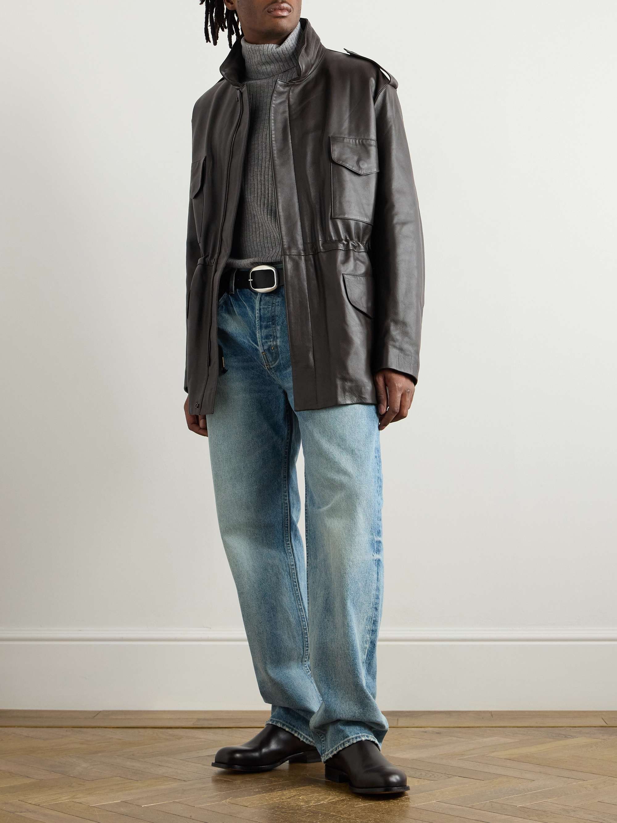 Liri Leather Jacket view