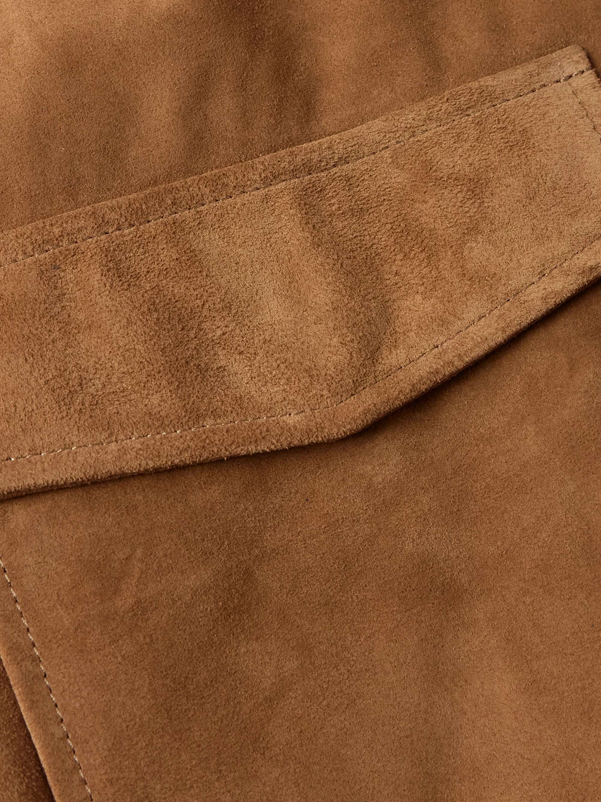 Majorca Suede Trucker Jacket view