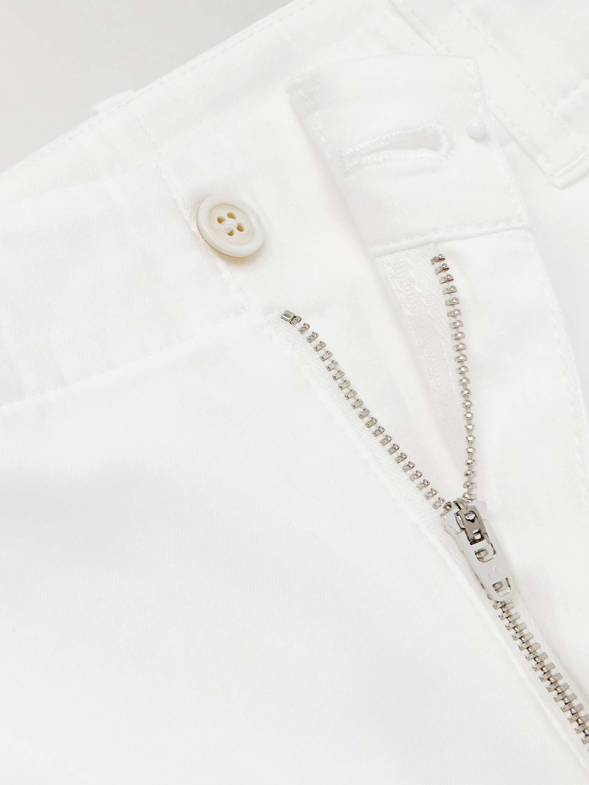 Straight-Leg Cotton-Twill Chino Shorts view