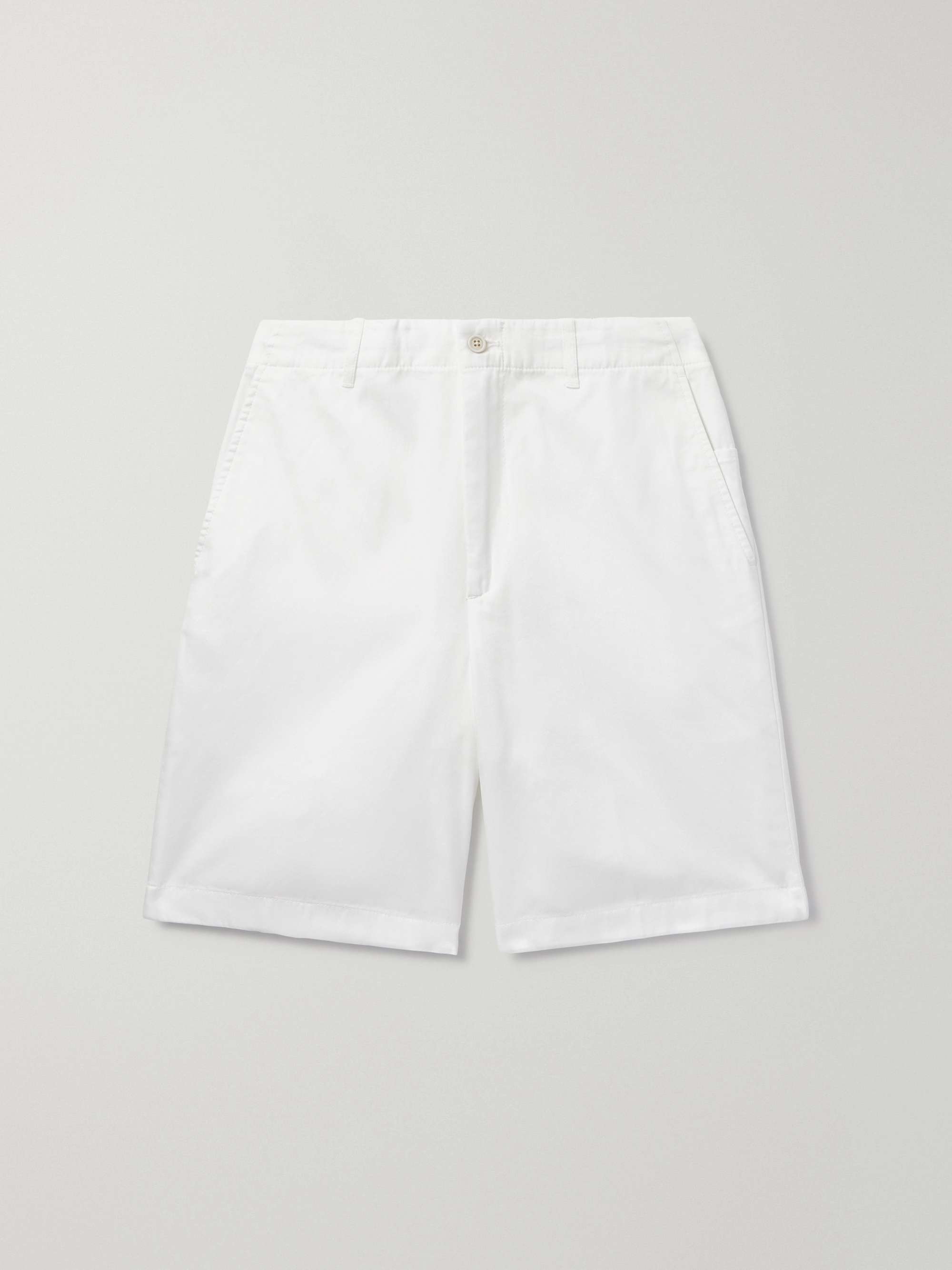 Straight-Leg Cotton-Twill Chino Shorts view