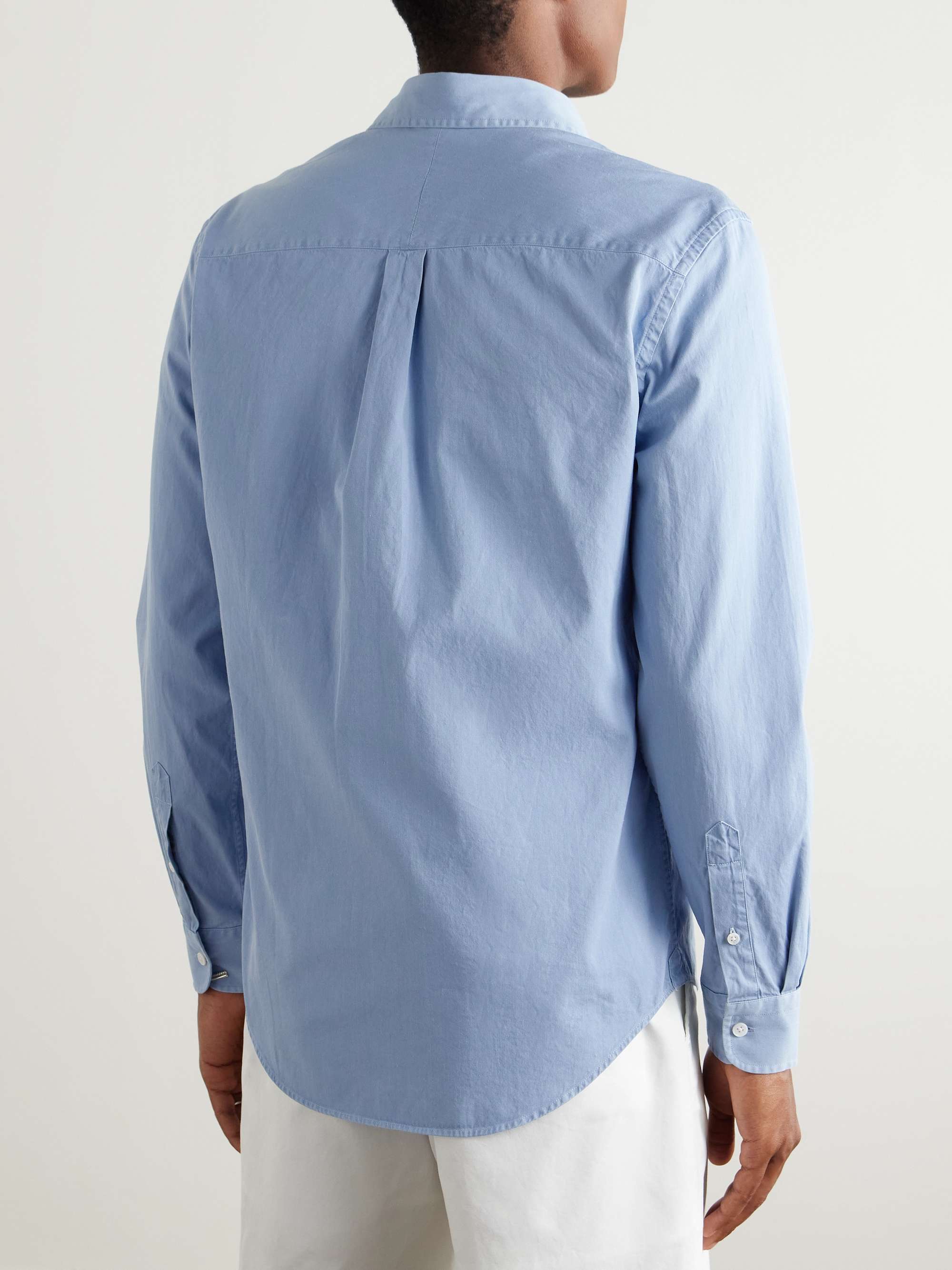 Sea Island Cotton-Twill Shirt view