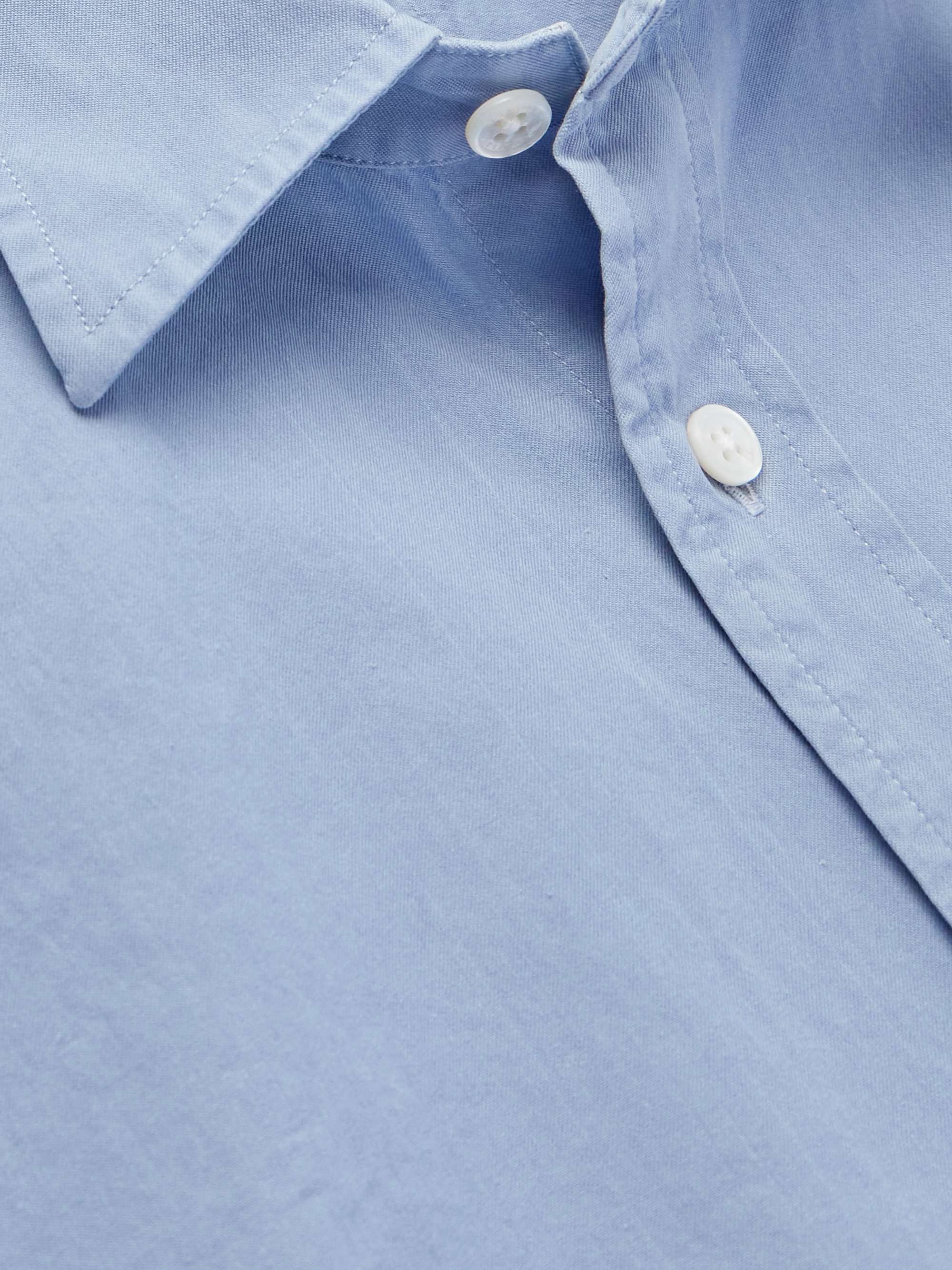 Sea Island Cotton-Twill Shirt view
