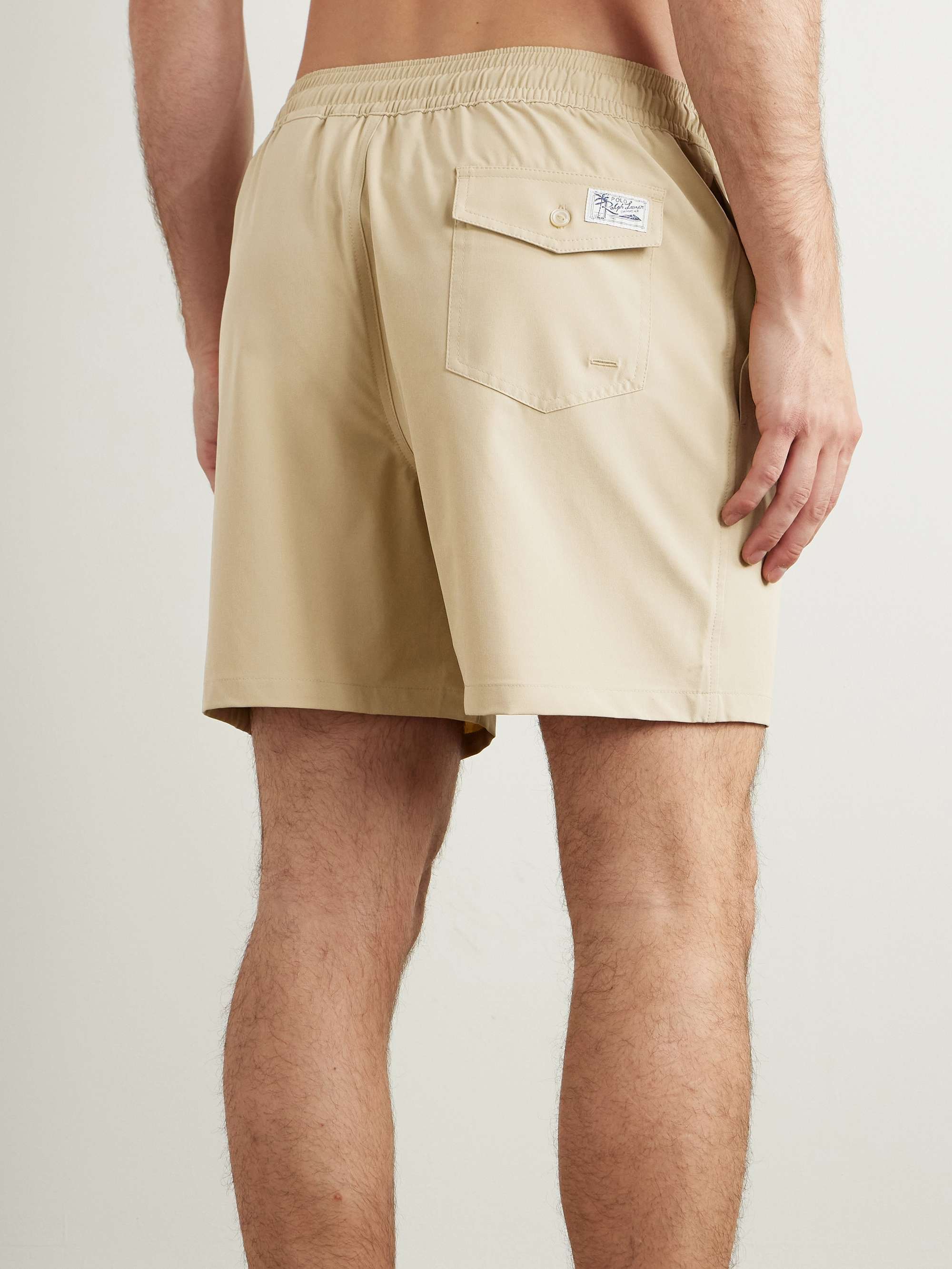 Traveler Straight-Leg Mid-Length Swim Shorts view