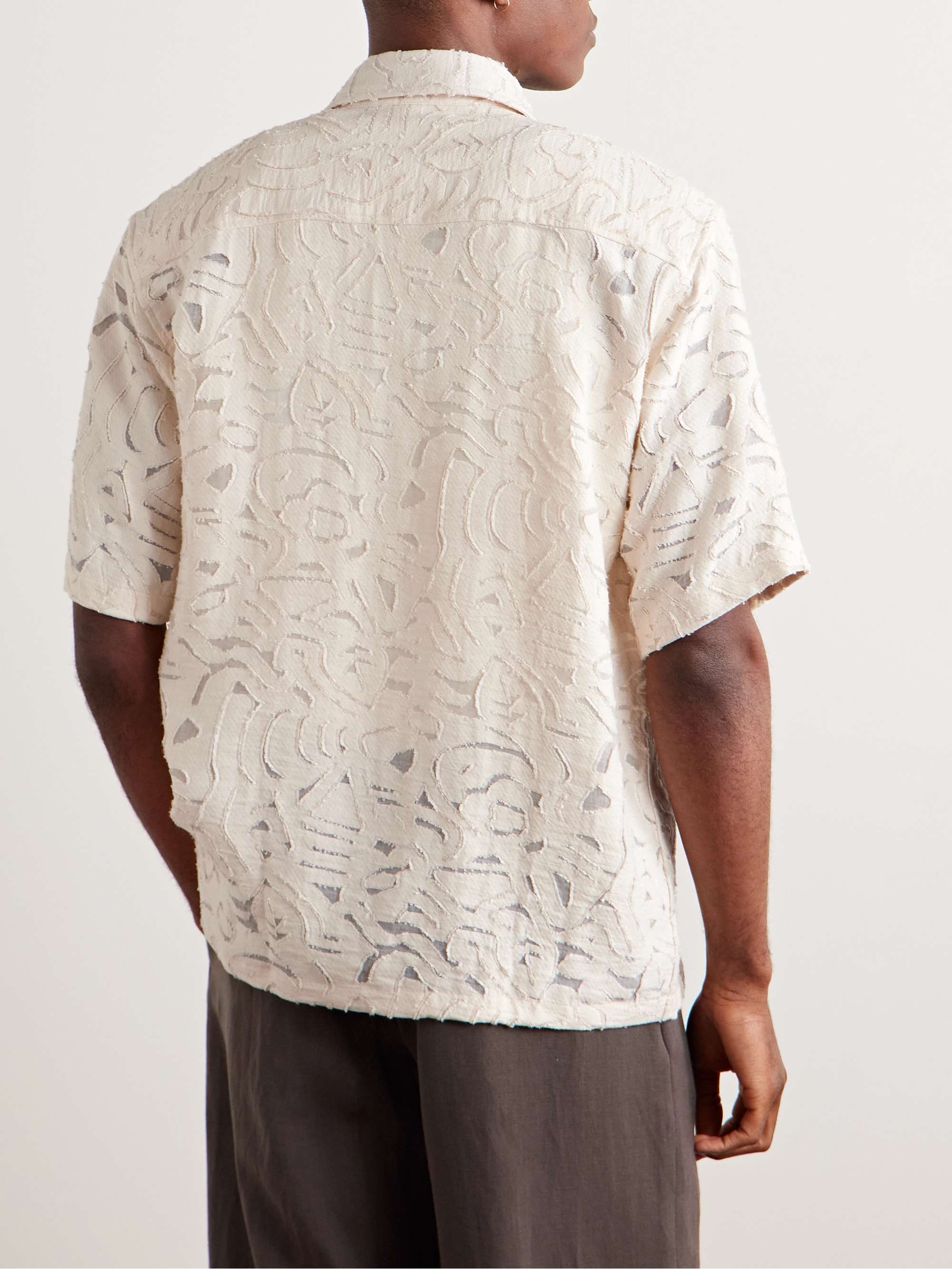 Freddy 5025 Fil-Coupé Jacquard Shirt view