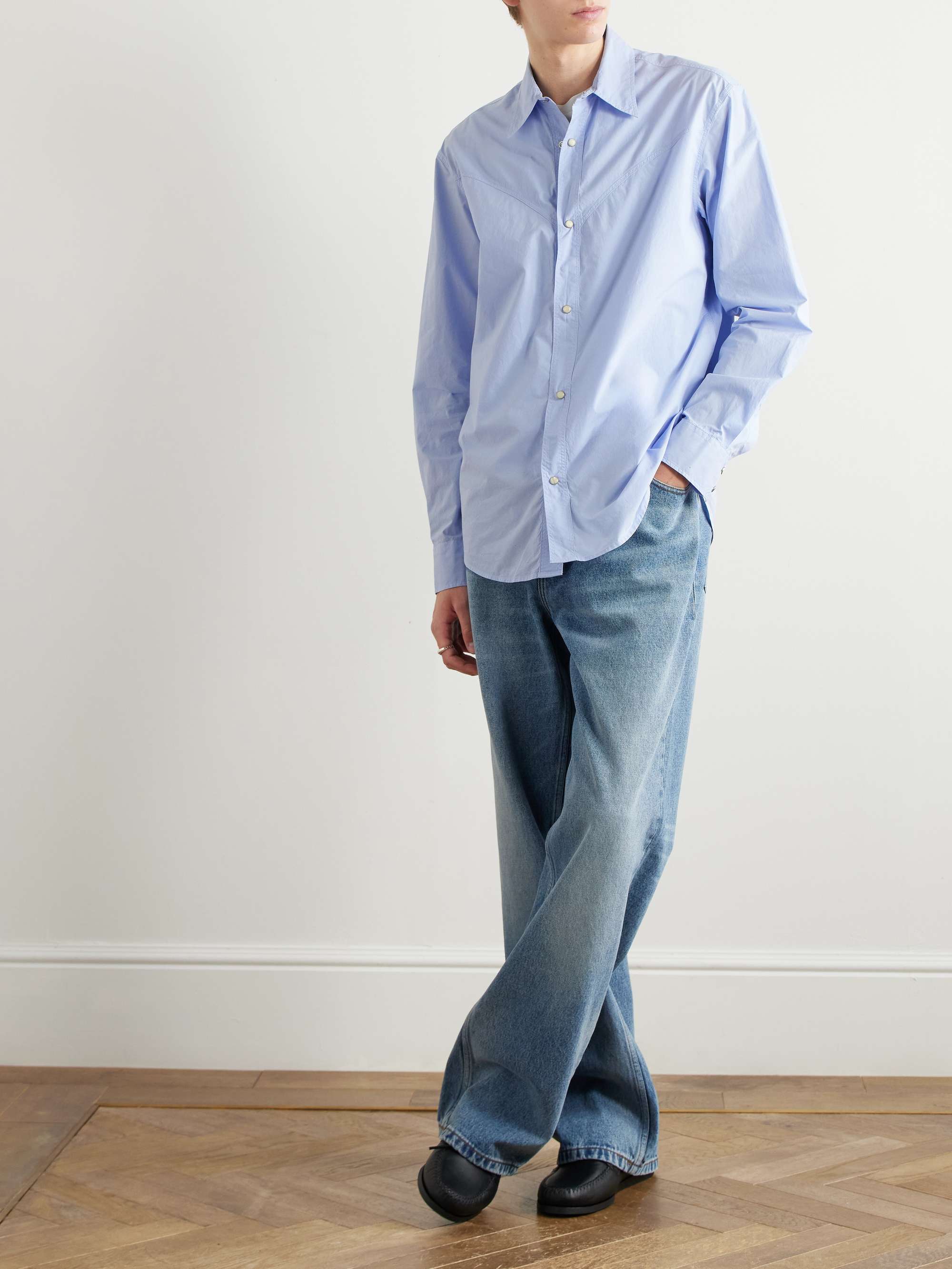 Joe 5245 Cotton-Poplin Western Shirt view